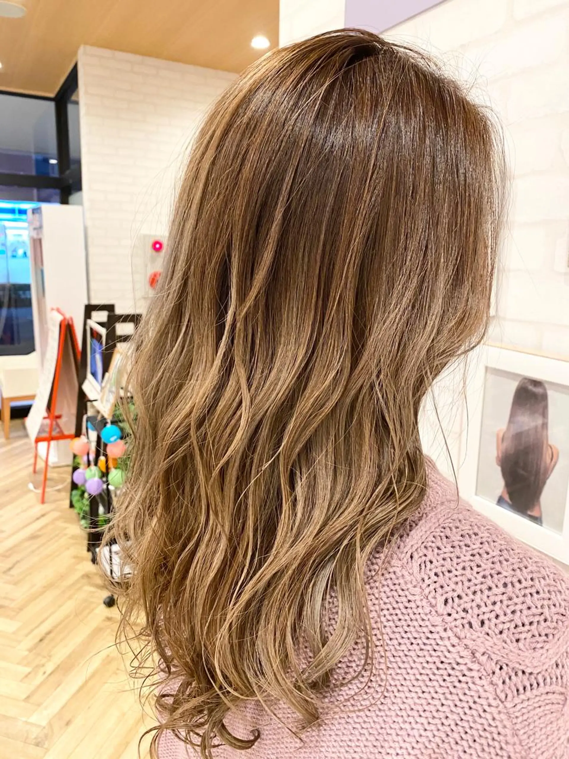 ロング カラー Gain池下 レディースのヘアスタイル