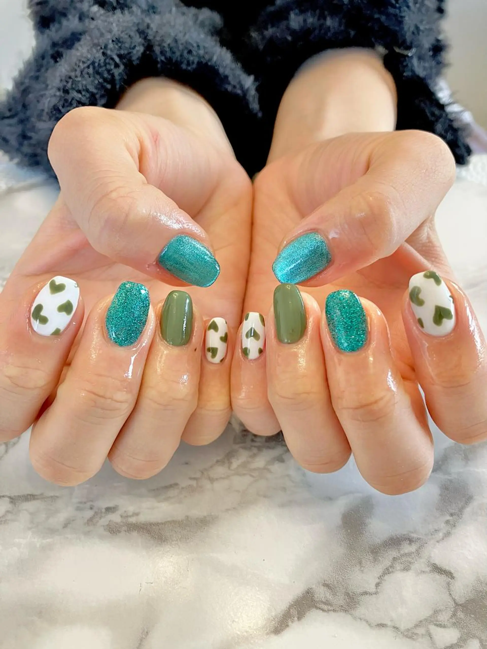 ネイル ハンドネイル ネイルサロン D-glowのネイルデザイン