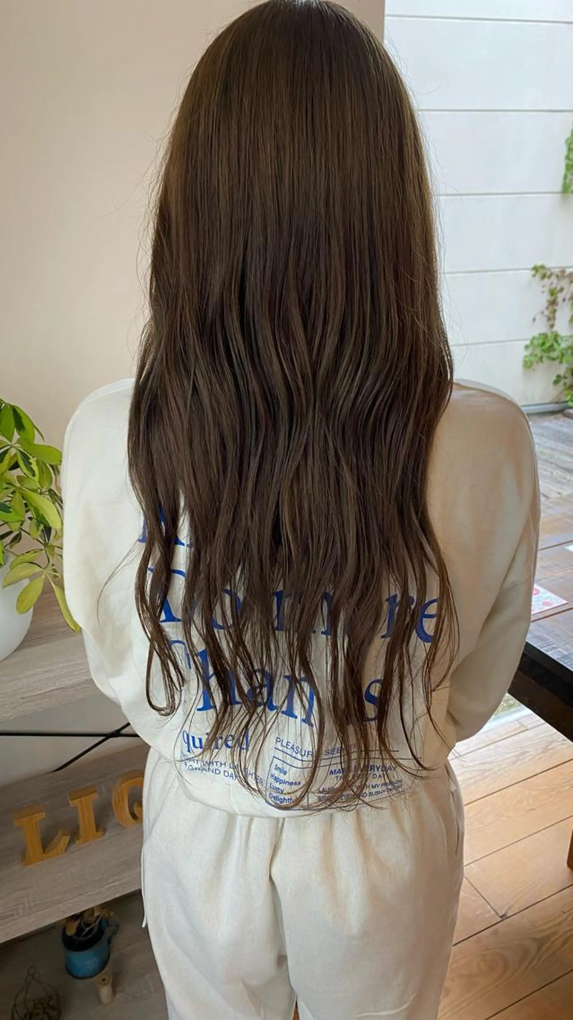 ロング カラー さかい しいなのヘアスタイル