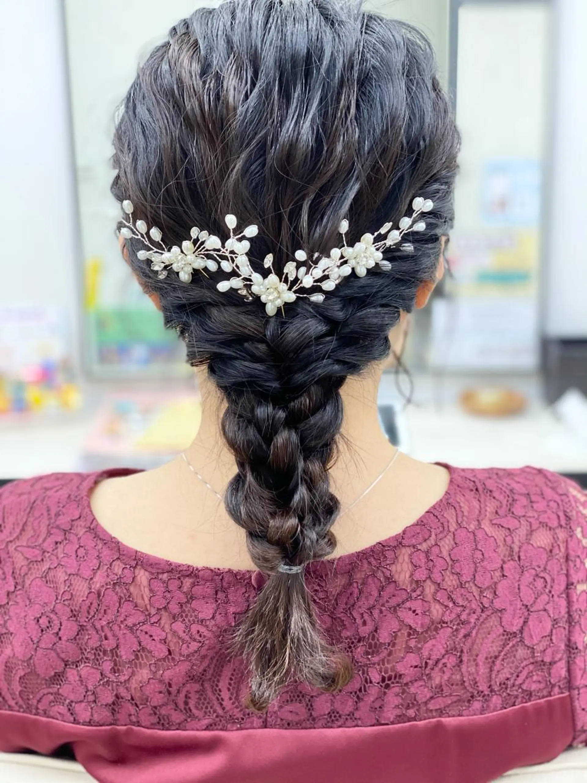 ロング ヘアアレンジ louwe 武藤幸世のヘアスタイル