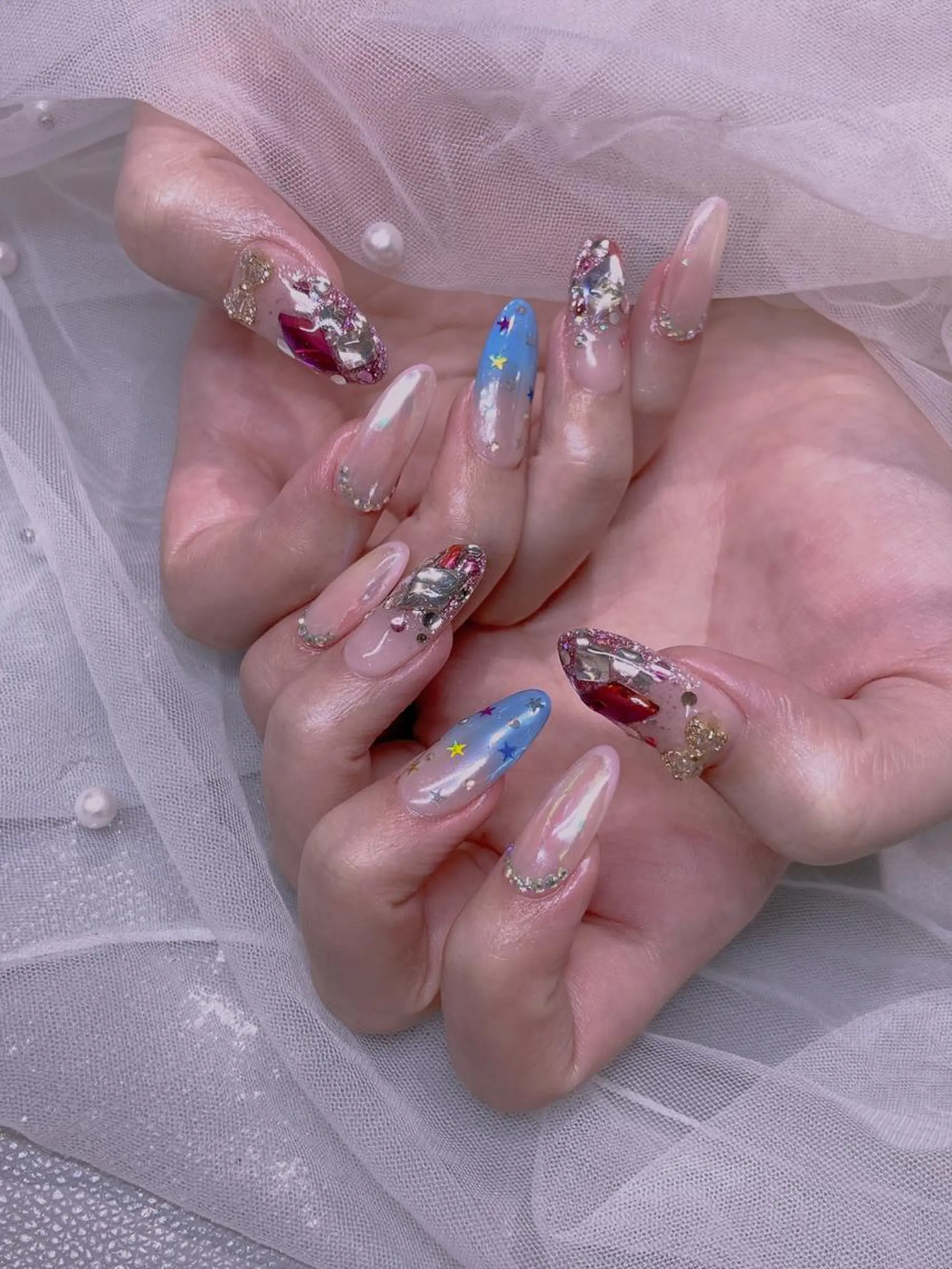 ネイル 長さだし専門店 M2　rikaのネイルデザイン