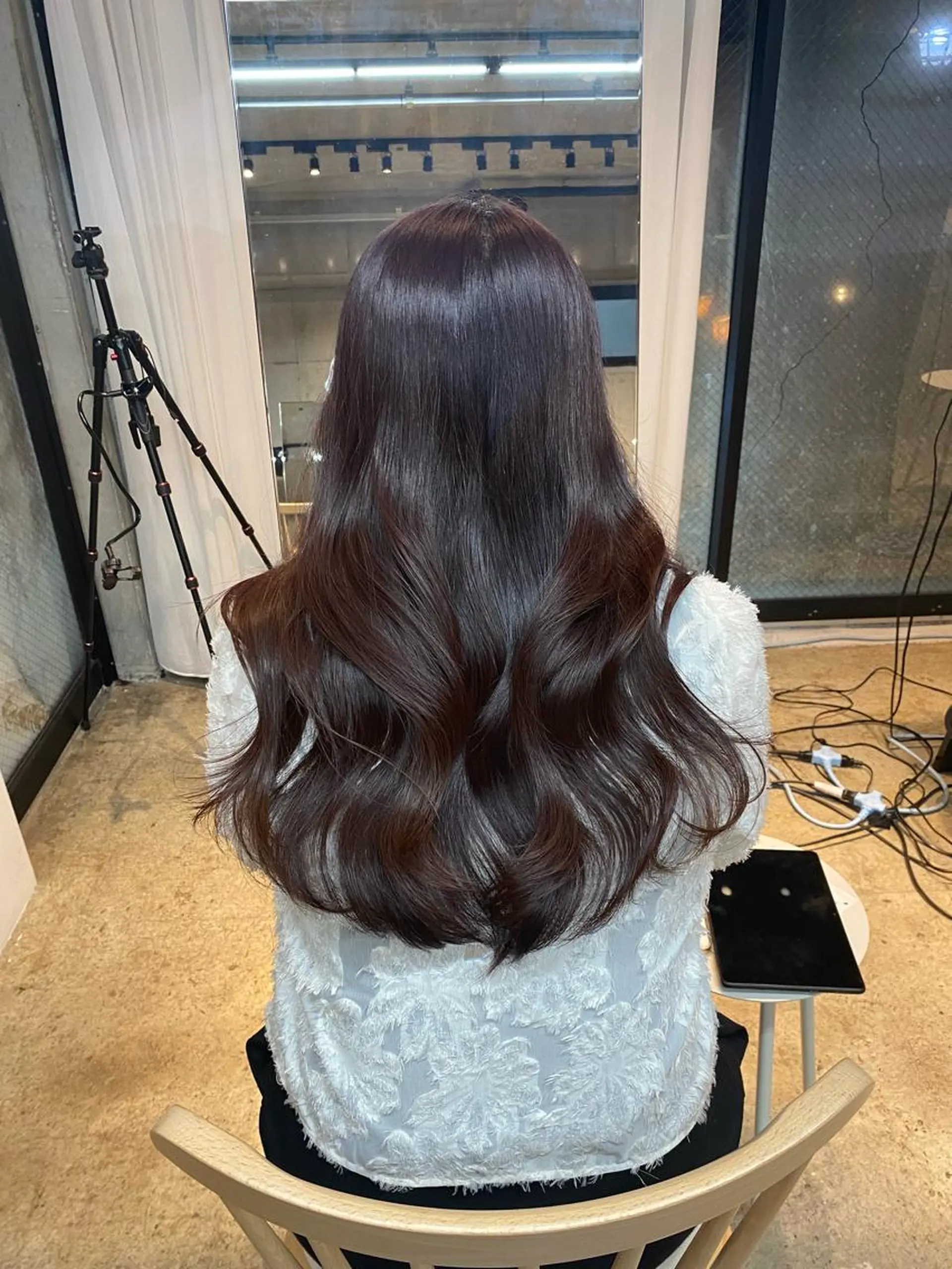 ロング 飯田 みづきのヘアスタイル