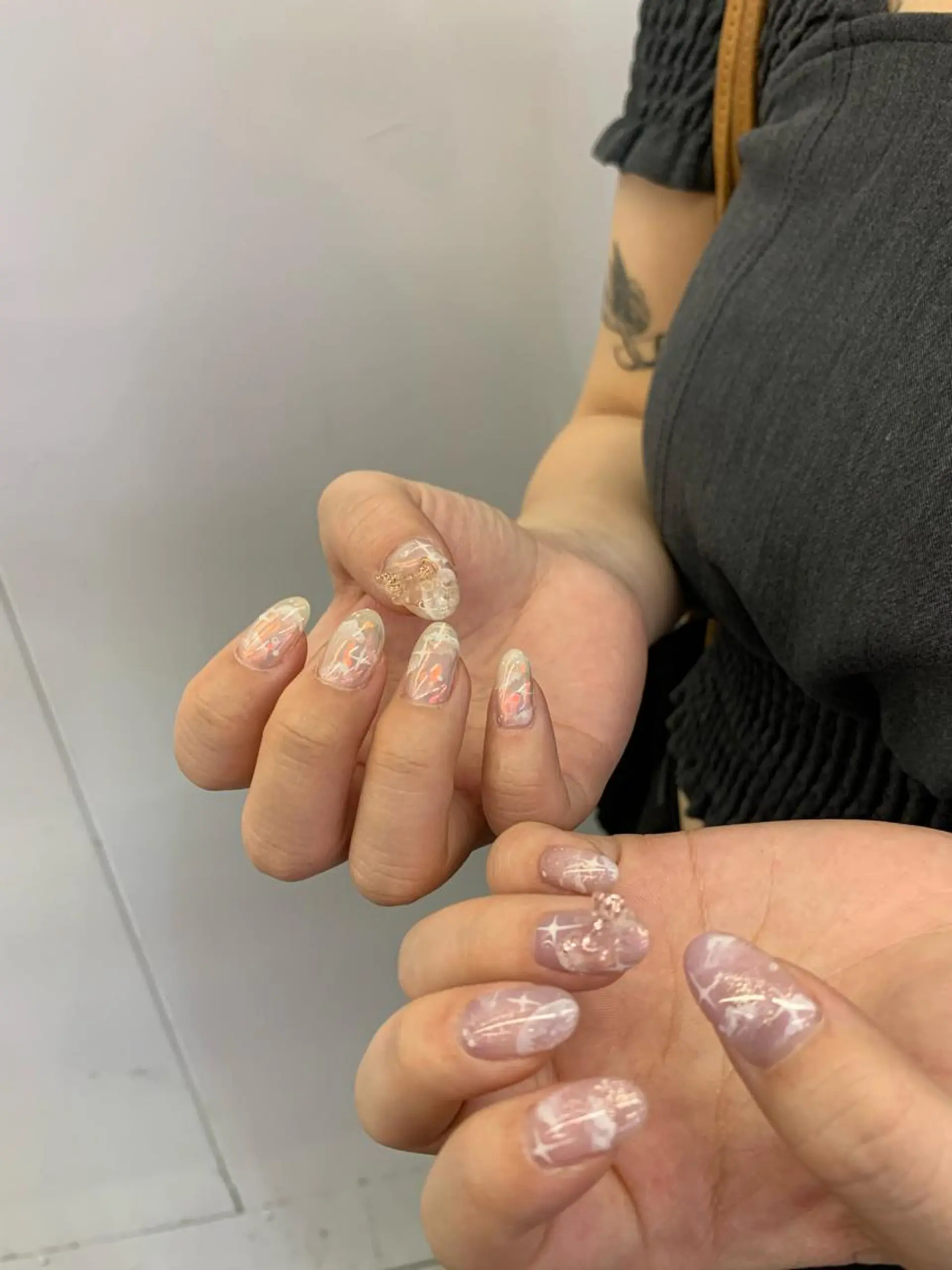 ネイル kana/モード ・グランジ໒꒱のネイルデザイン