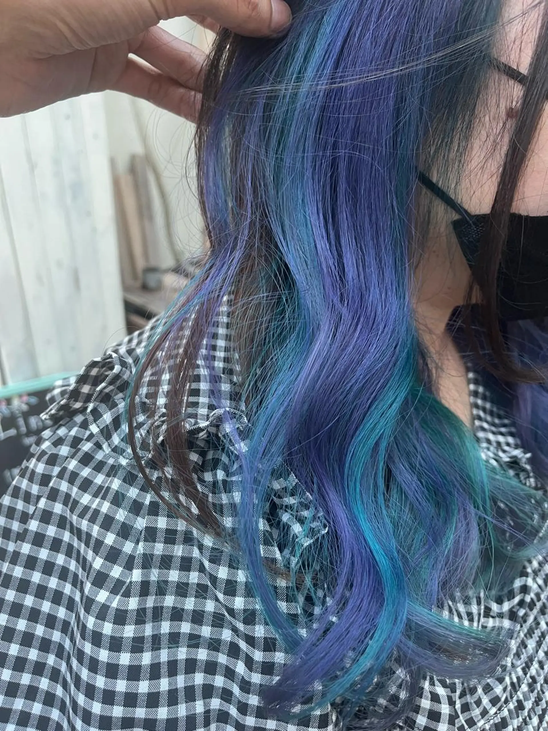 ロング カラー ショートボブ アッシュ バレイヤージュ ミストバング ベージュカラー カット ヘアカラー トリートメント 原宿サロン代表 デザインカラー伊藤卓のヘアスタイル