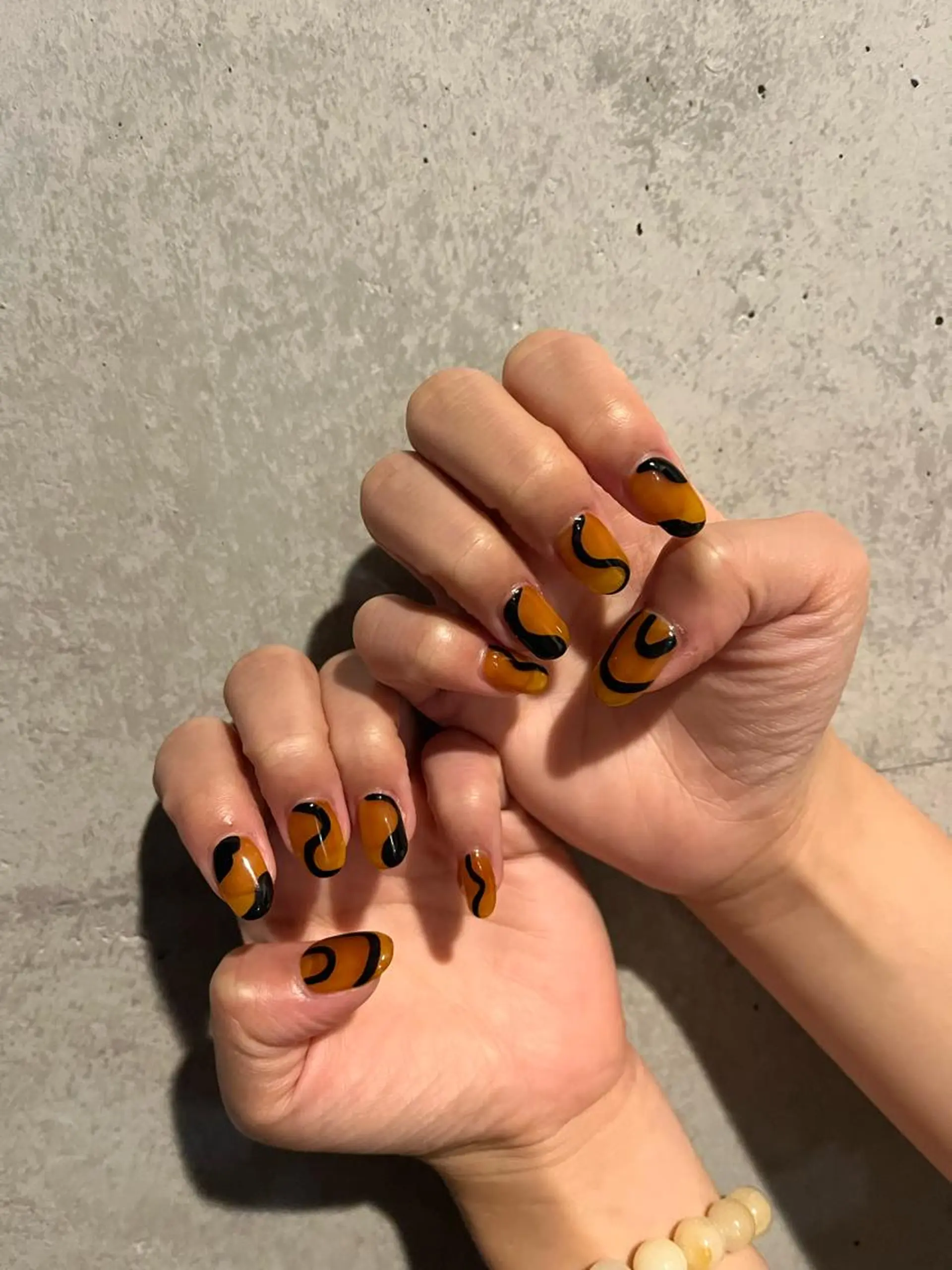 ネイル ハンドネイル 🤎Two ERI🤎のネイルデザイン