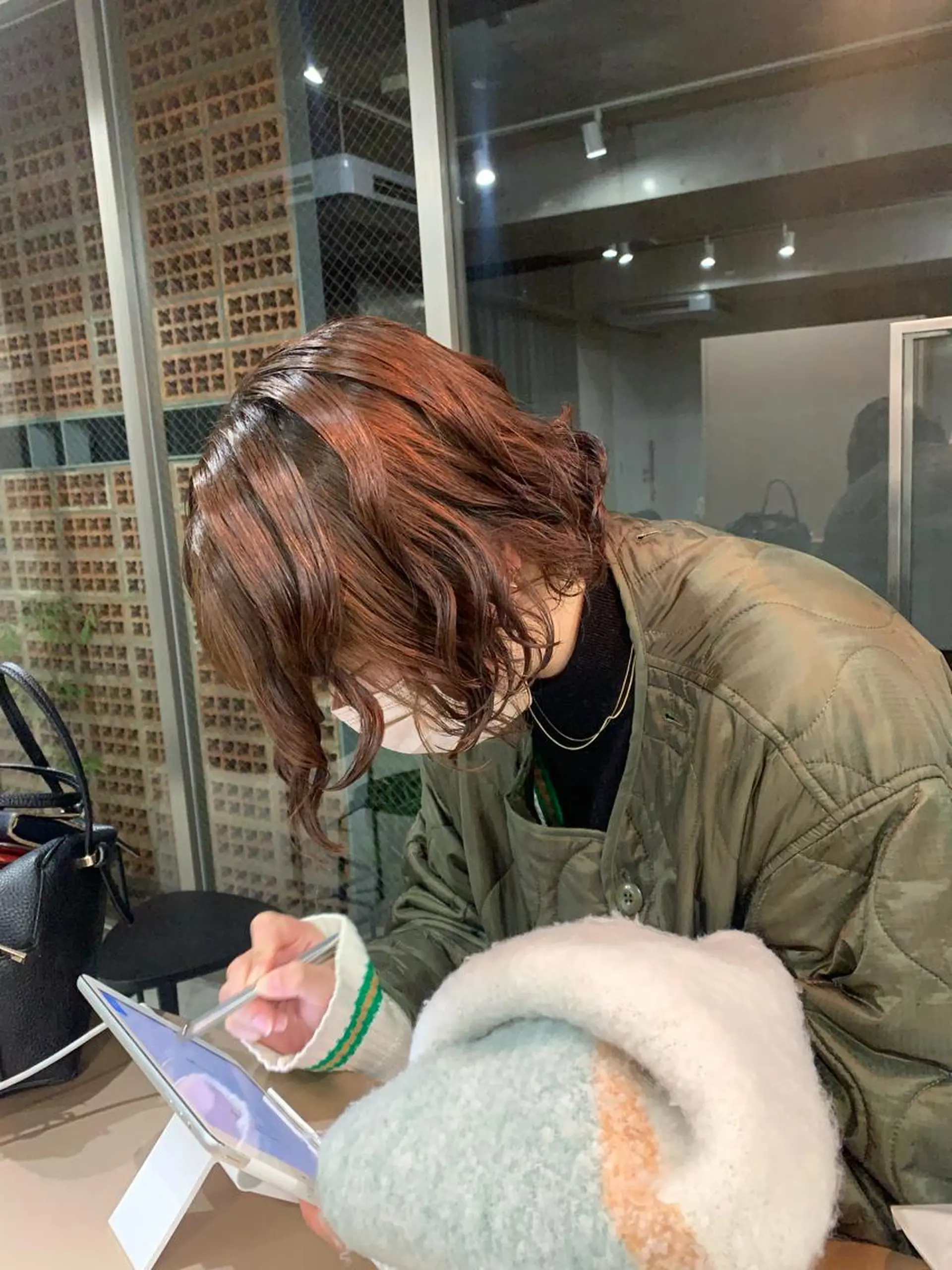 パーマ ボブパーマコテ巻き風 パーマNo1深江秀平のヘアスタイル