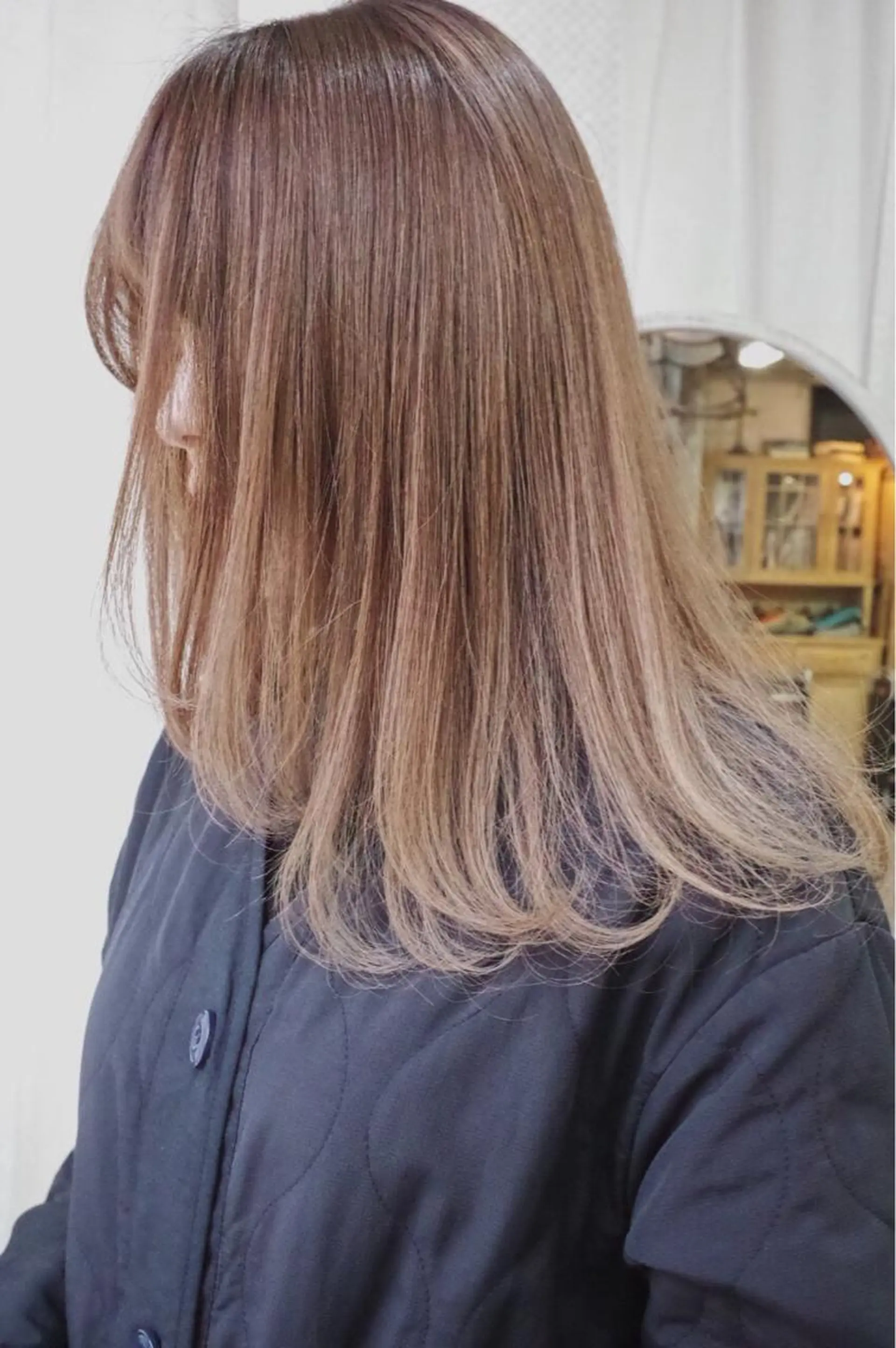 ミディアム カラー suvvy hairsalonのヘアスタイル