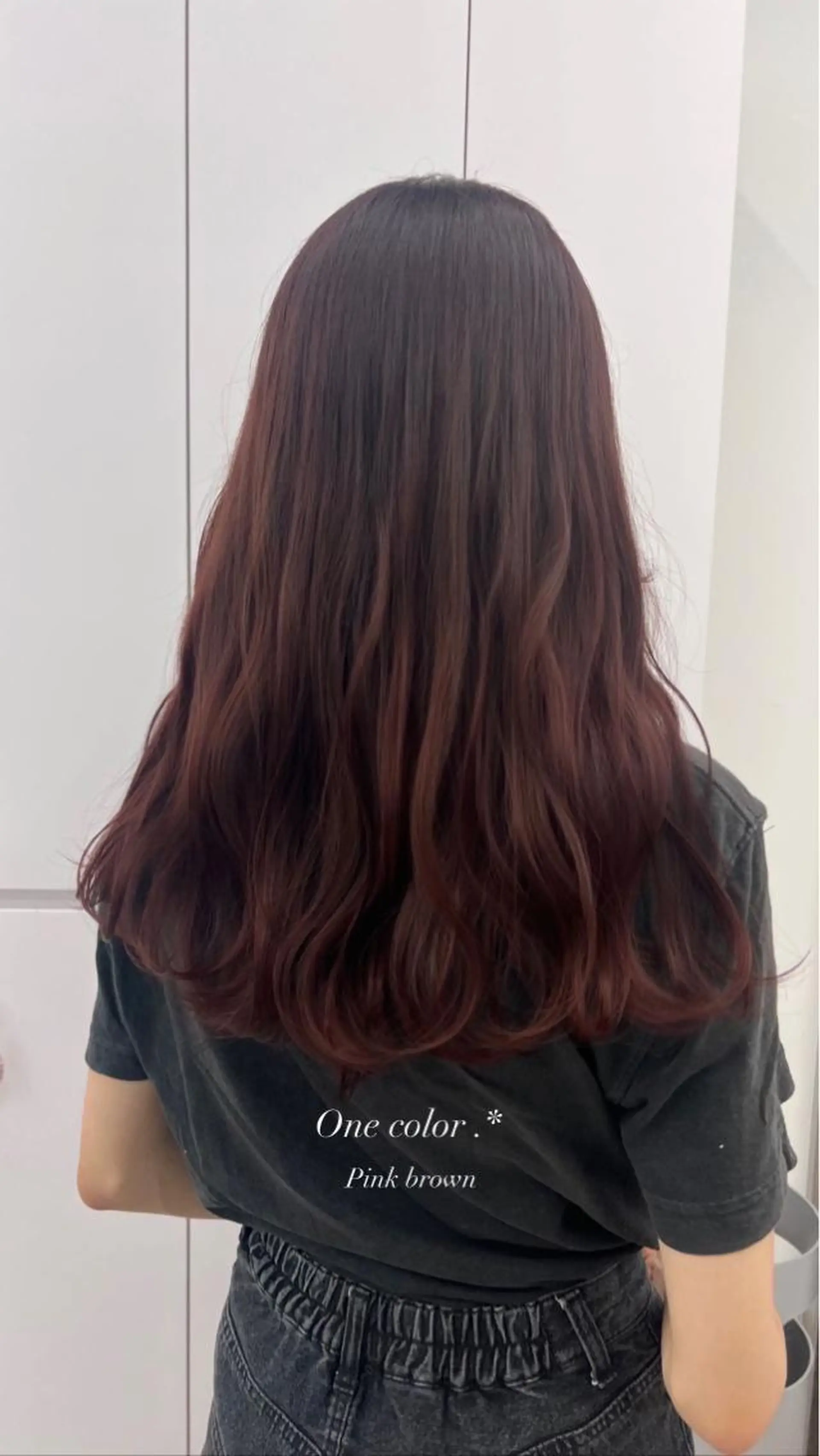 ロング カラー ブリーチ ブリーチなしカラー ヘアカラー トリートメント ✨ブリーチ/顔周り レイヤー¦YUKA✨のヘアスタイル