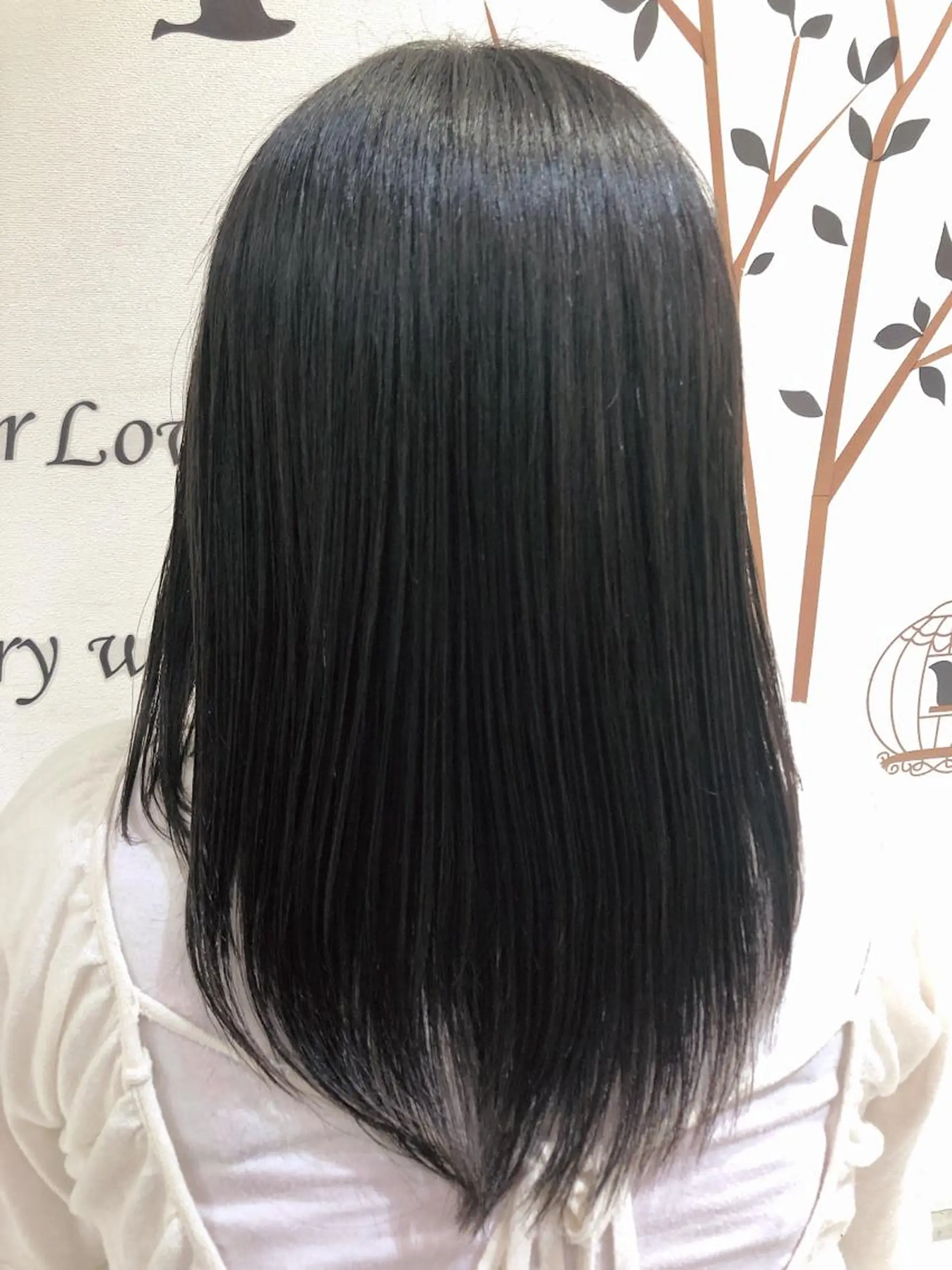 セミロング 店長 後藤剛のヘアスタイル