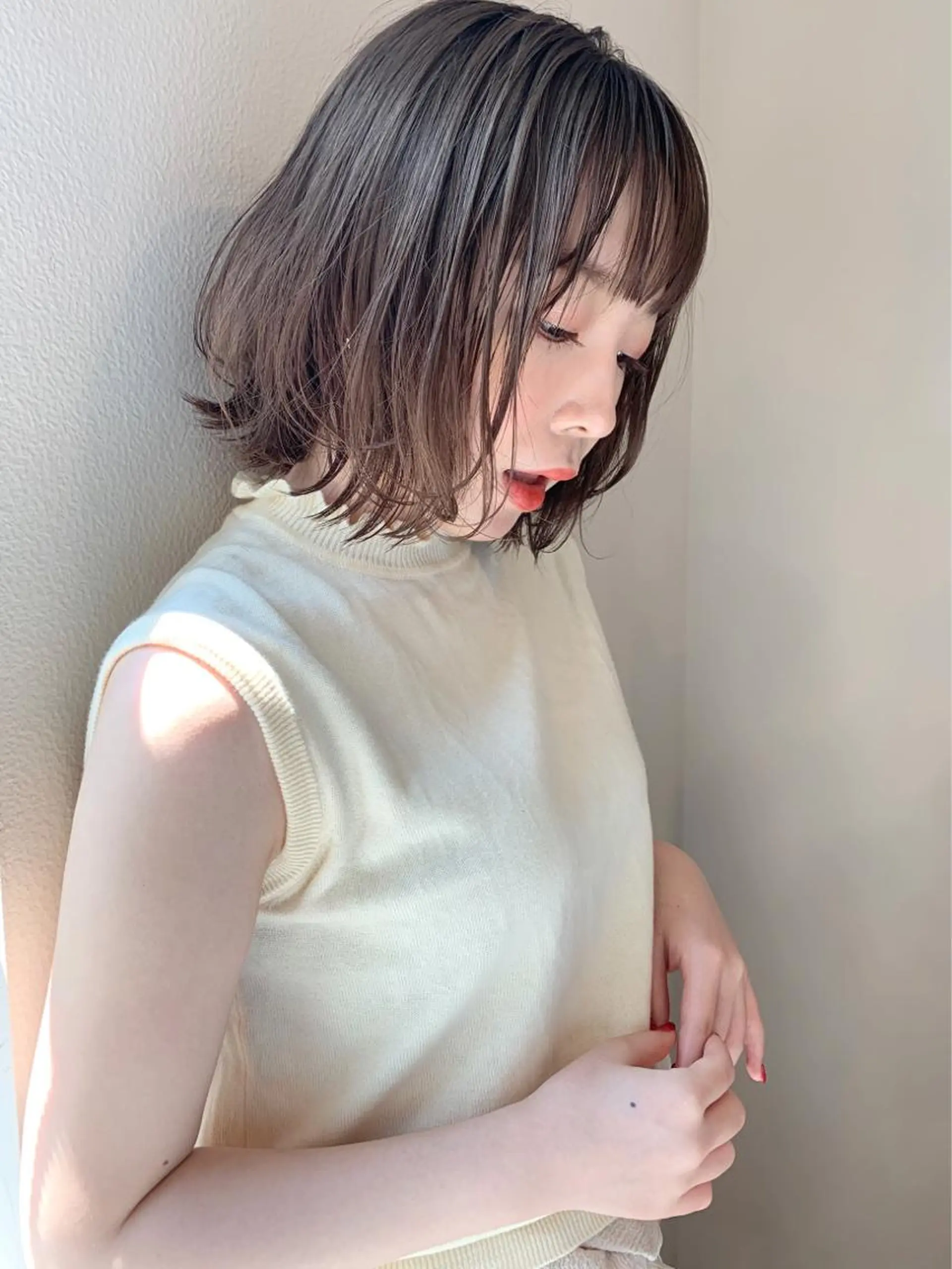 ミディアム カラー 髪質改善カラー☆ ヘアアレンジmiyuのヘアスタイル