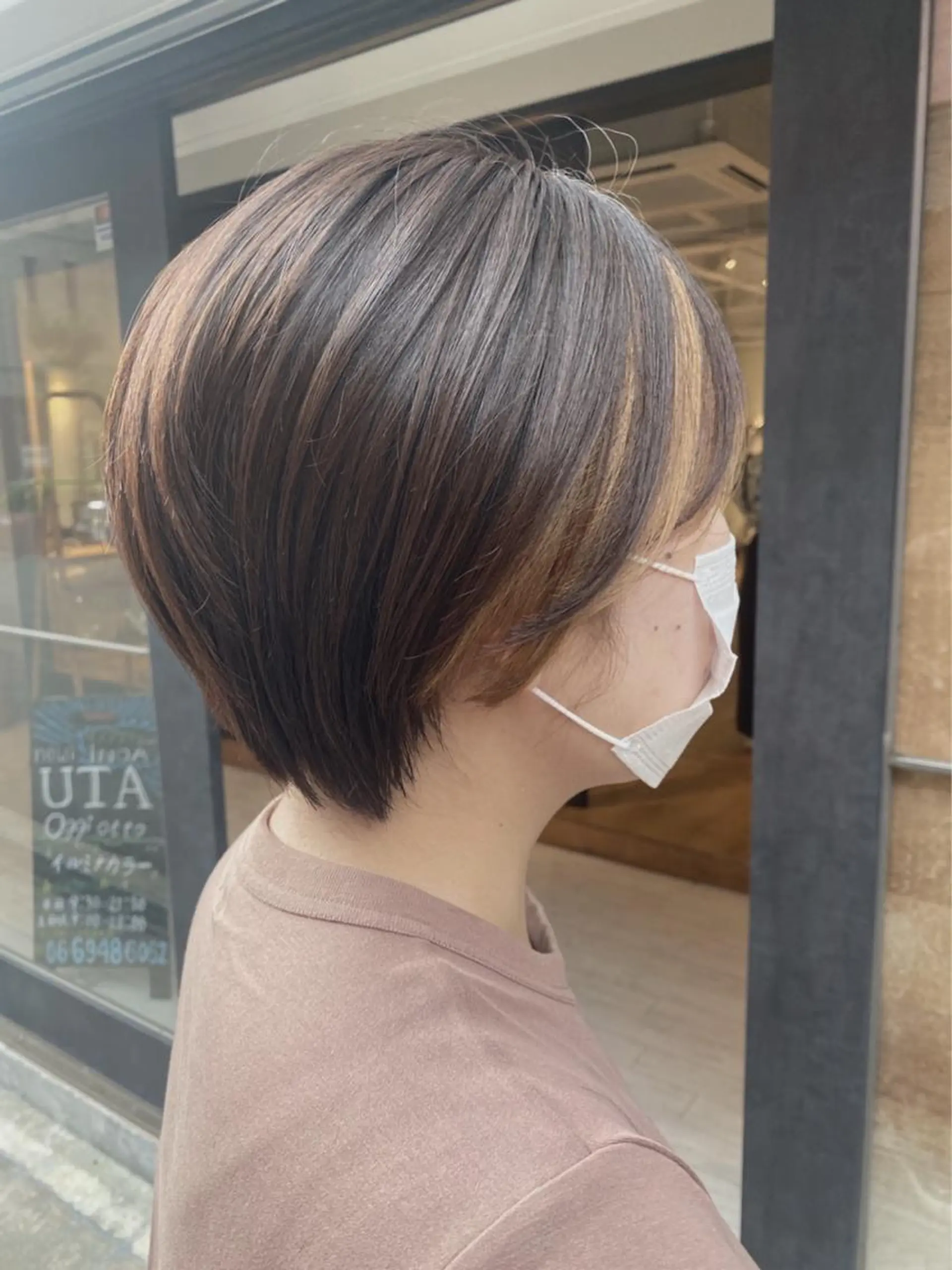 ショート カラー newi京橋 【sachi】のヘアスタイル