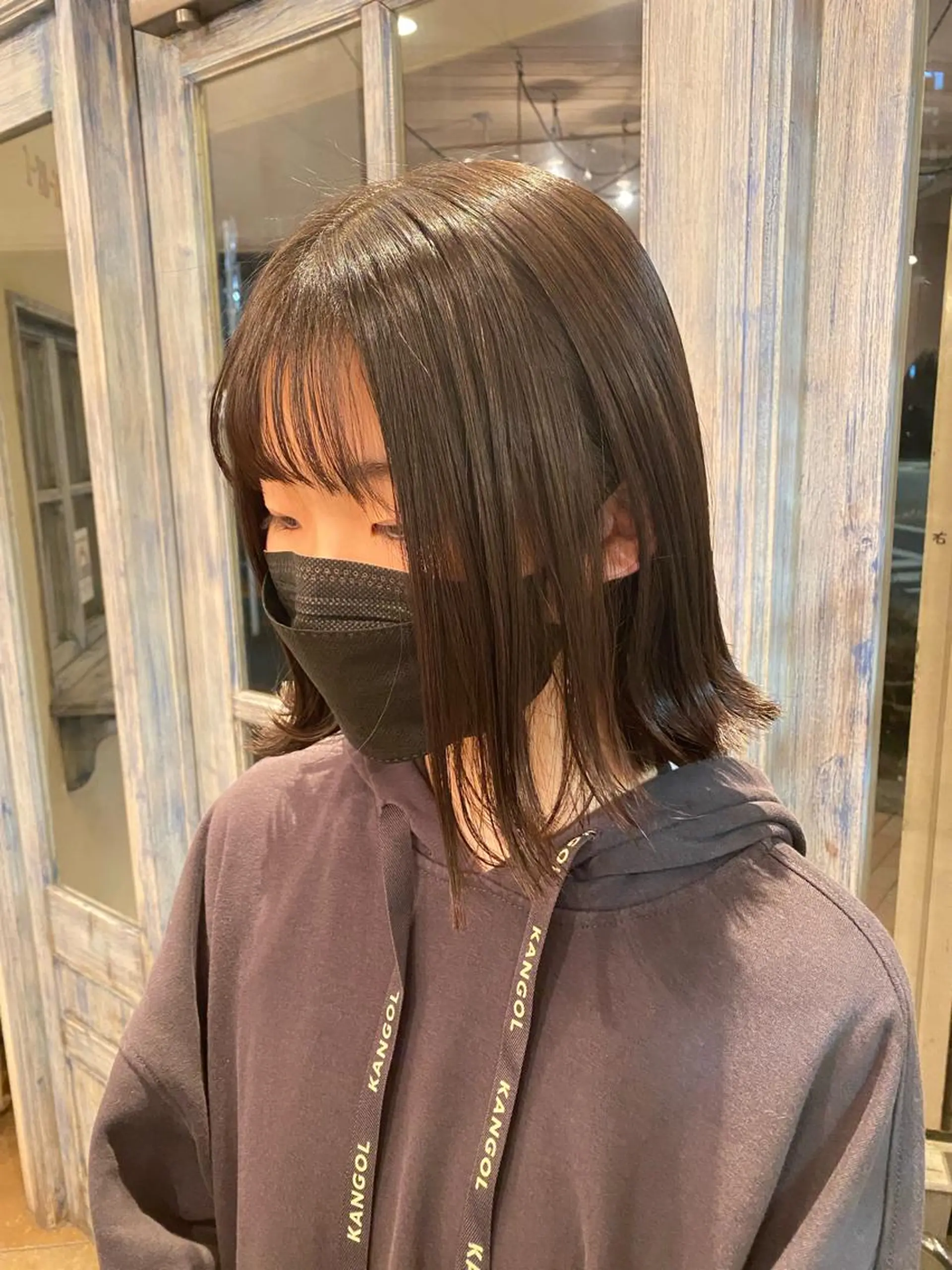 ショート 外ハネヘア amie by afloat(エイミーバイアフロート)所属・井上 日菜乃のヘアスタイル