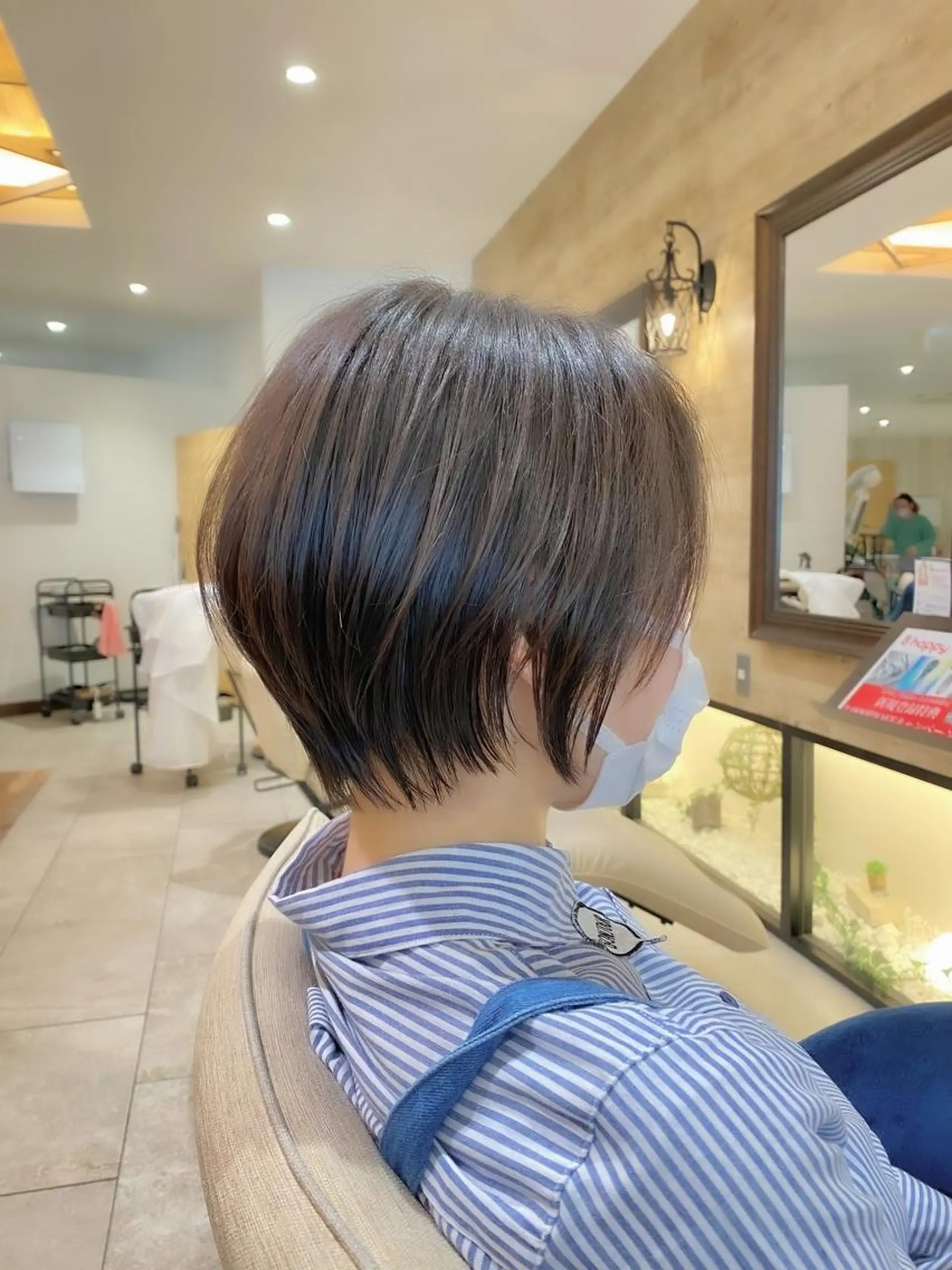 ショート ショートヘア カット 【Zina札幌】 宮腰一磨のヘアスタイル