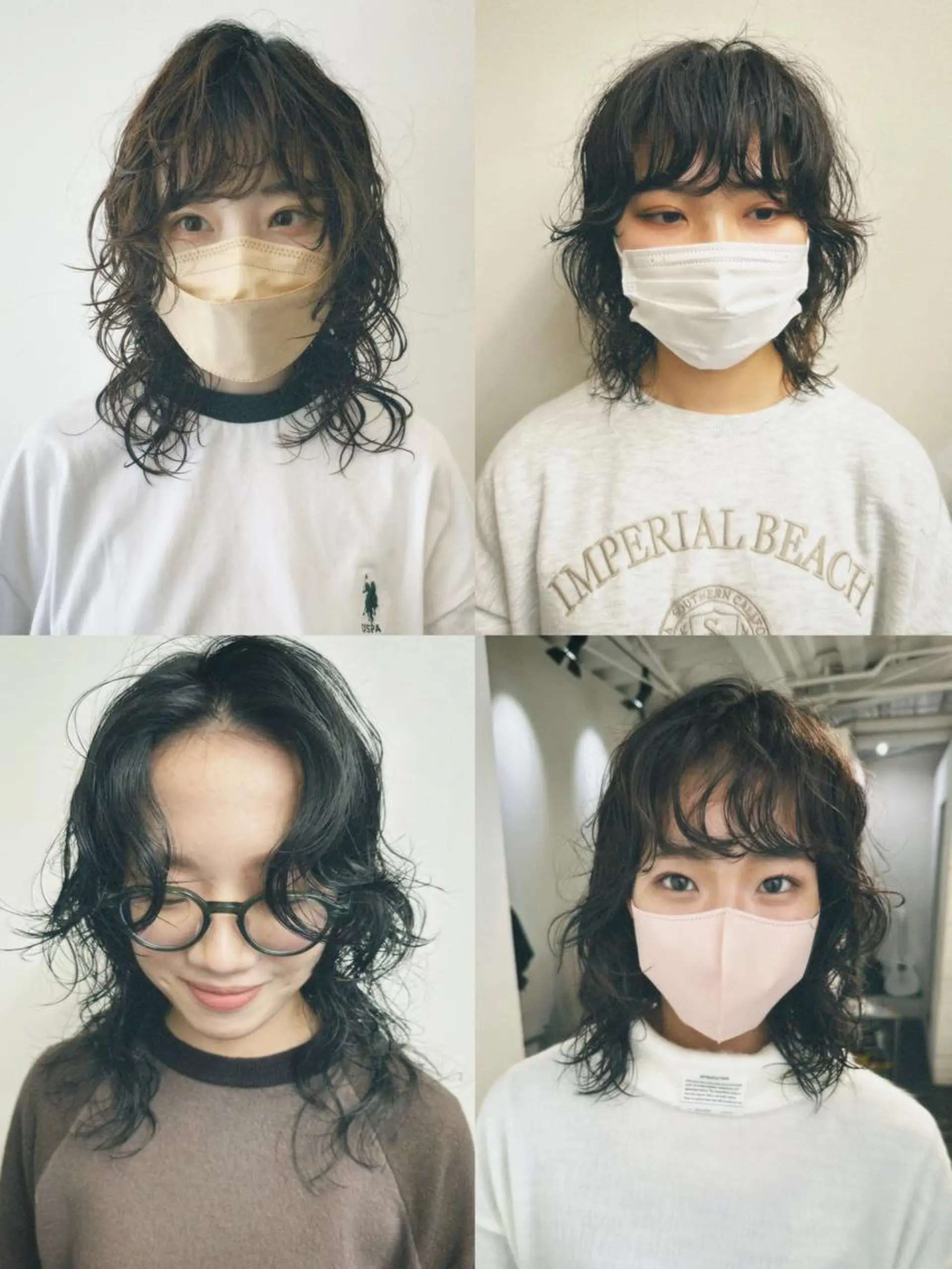 ミディアム パーマ カット パーマ レイヤーカット/艶髪 ✨💭KIRARIのヘアスタイル