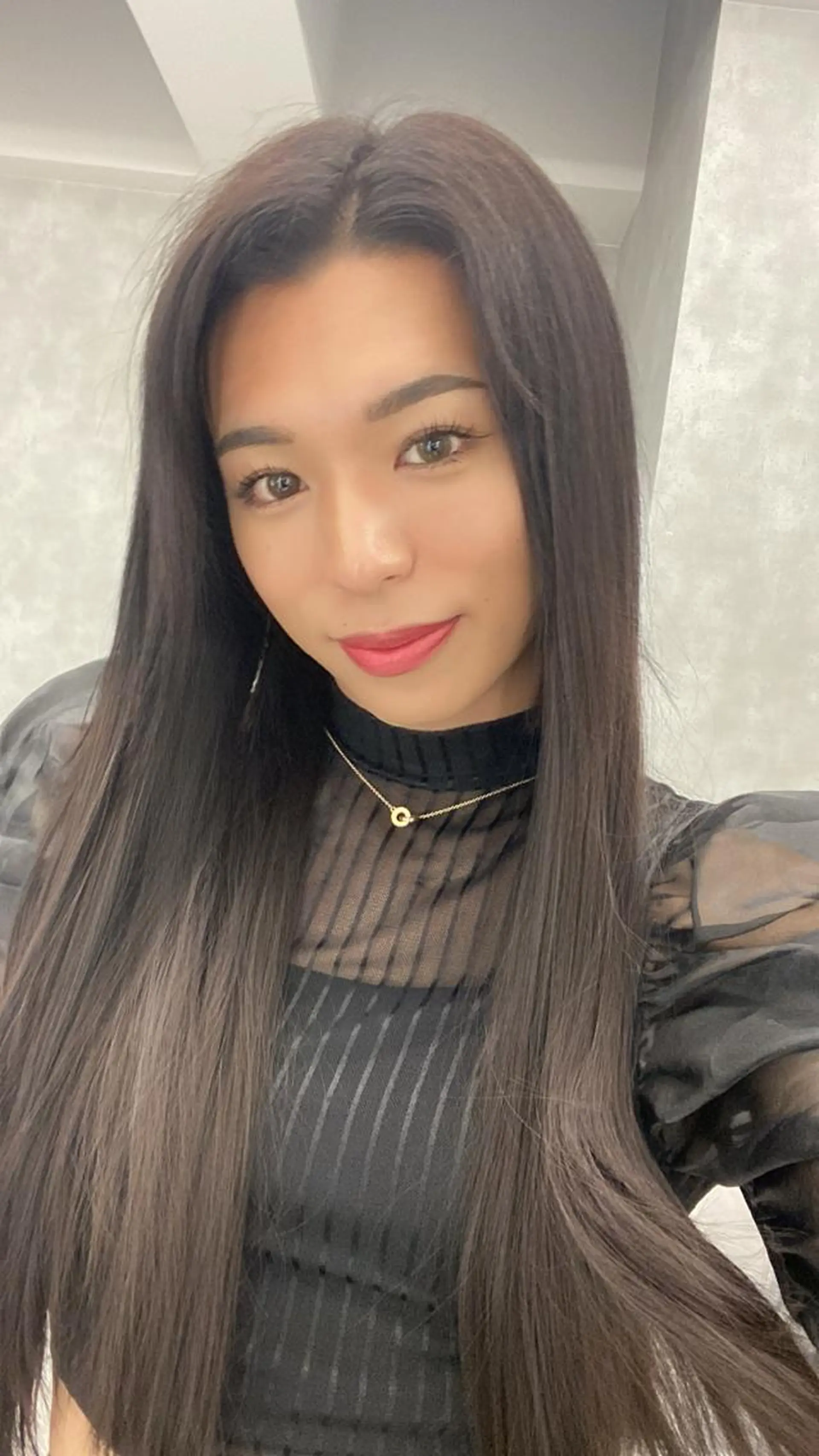 京都レイヤーカット うえひのヘアスタイル