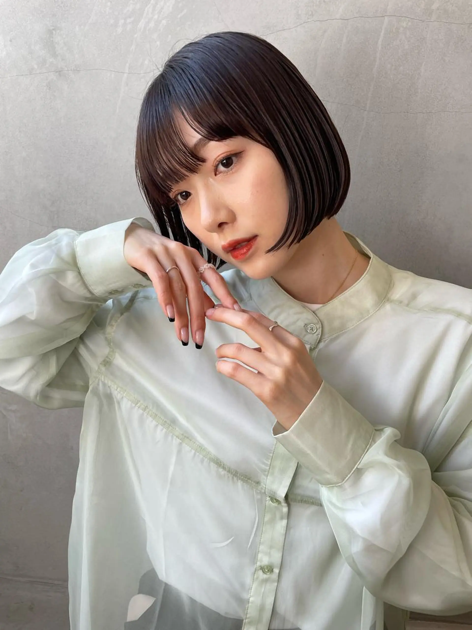 ミディアム カラー 🫧透明感ヘア🫧 🧸竹花　彩希🧸のヘアスタイル