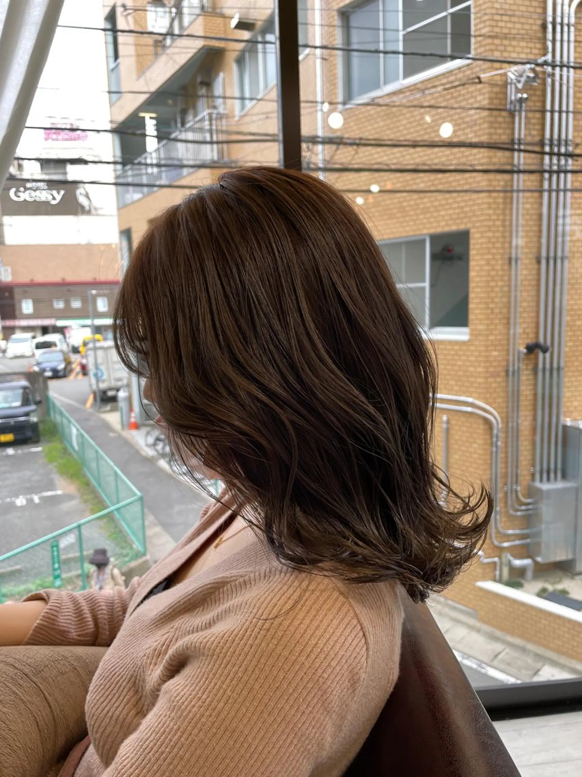 ミディアム アッシュ アッシュグレー アッシュグレージュ ヘアカラー トリートメント Share  Salon  Reco【GARDEN】所属・末石 智のヘアスタイル