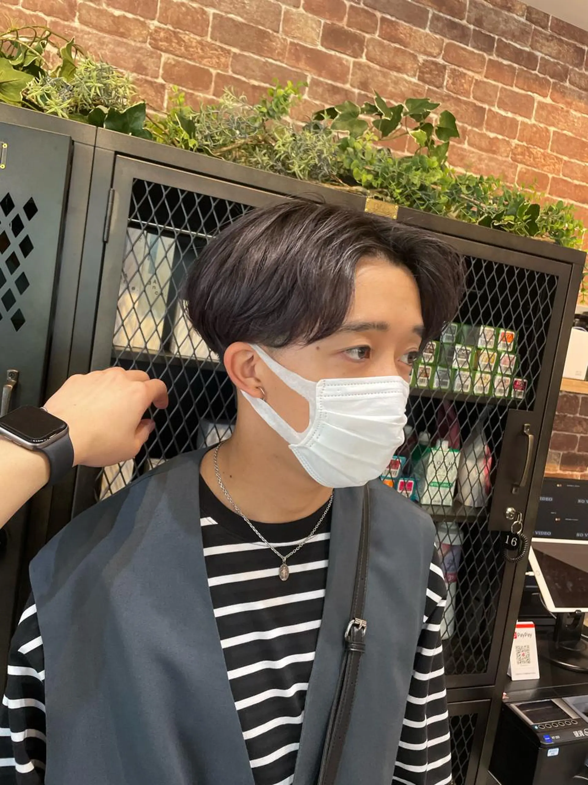 ショート カラー メンズ カット ヘアカラー HIKARU副店長/ ✨️髪質改善のヘアスタイル