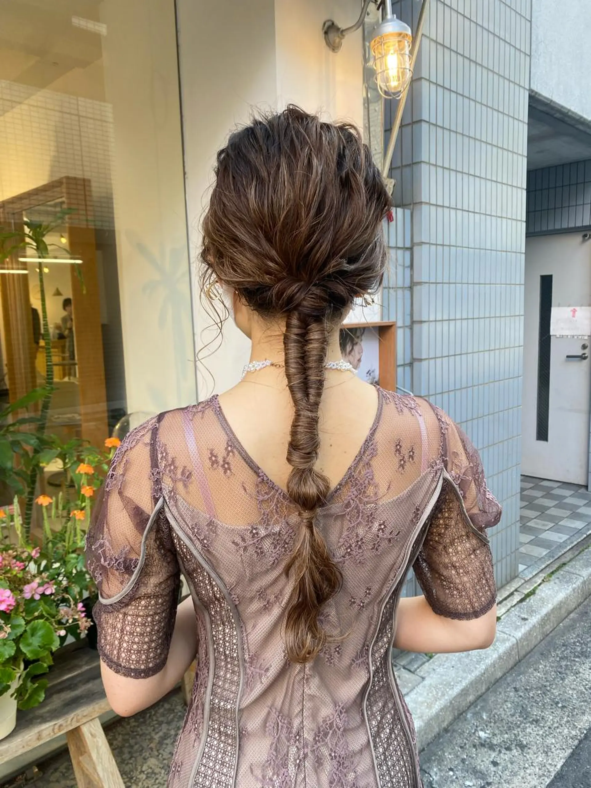 ヘアアレンジ ヘアセット 安永 涼のヘアスタイル