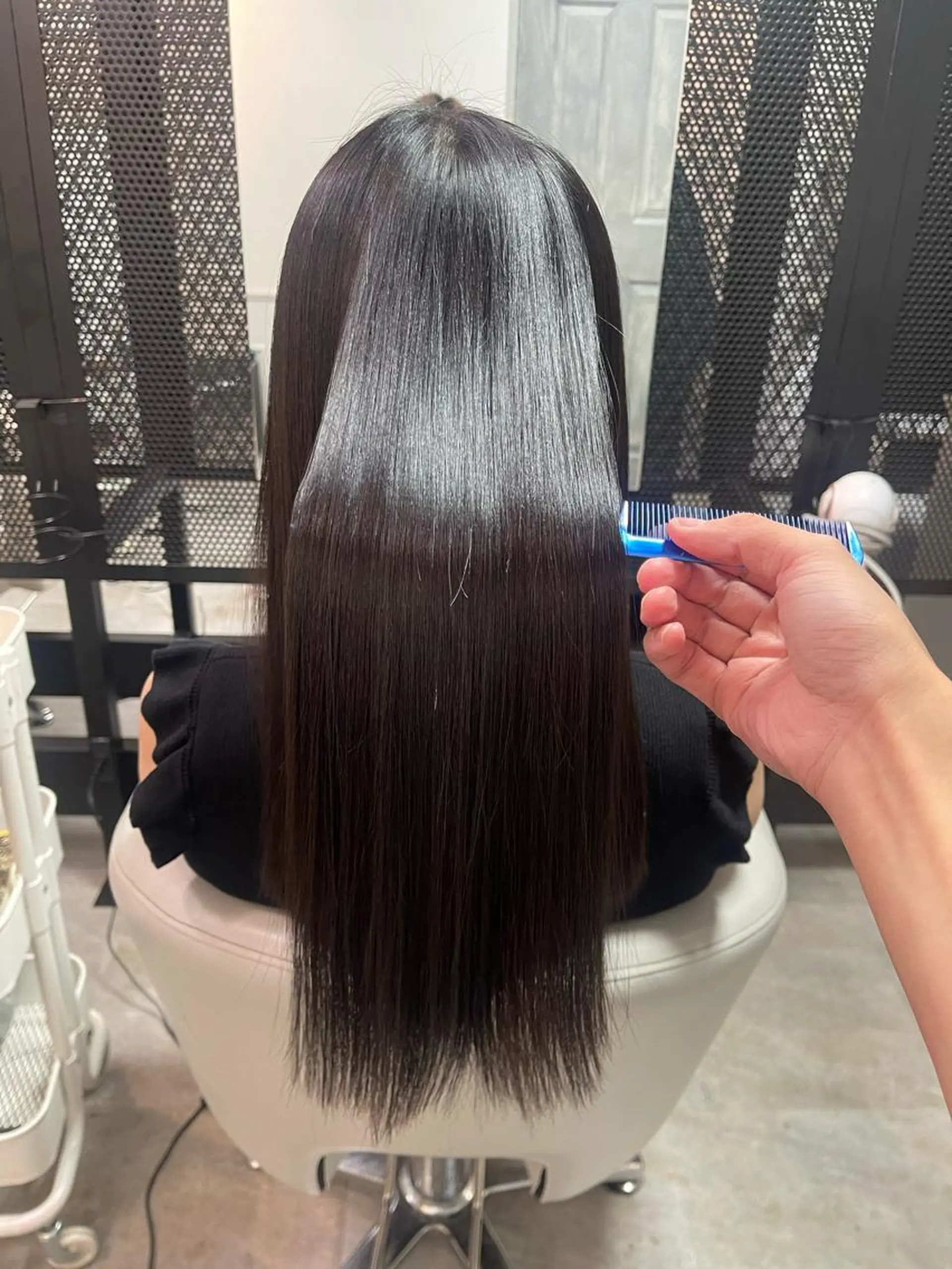 ロング カラー カット ヘアカラー 縮毛矯正 トリートメント ヘアセット モテ髪提案します💕 髪質改善宗一郎のヘアスタイル