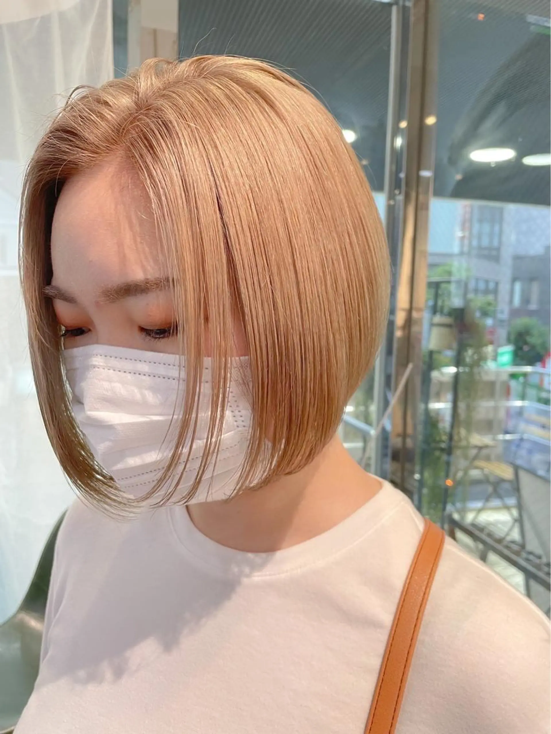 ショート カラー 💖デザインカラー/ タダ ハナカ💖のヘアスタイル