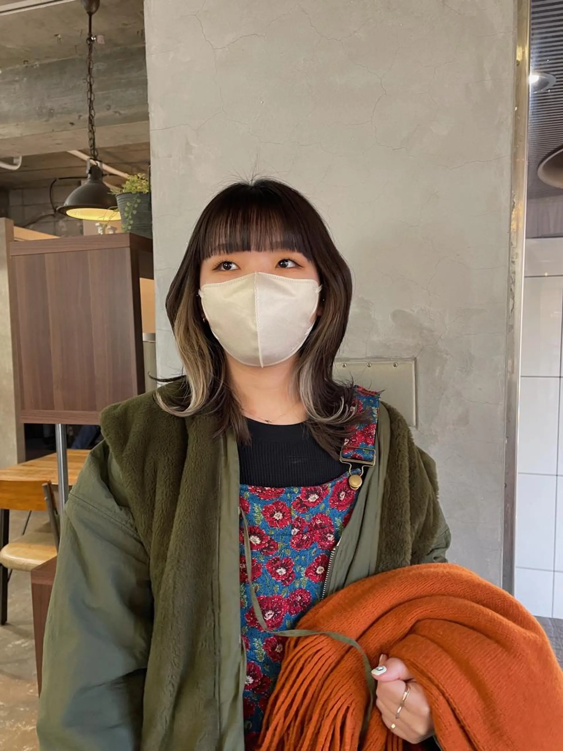 ミディアム カラー ralme/sol 髙橋一哉のヘアスタイル