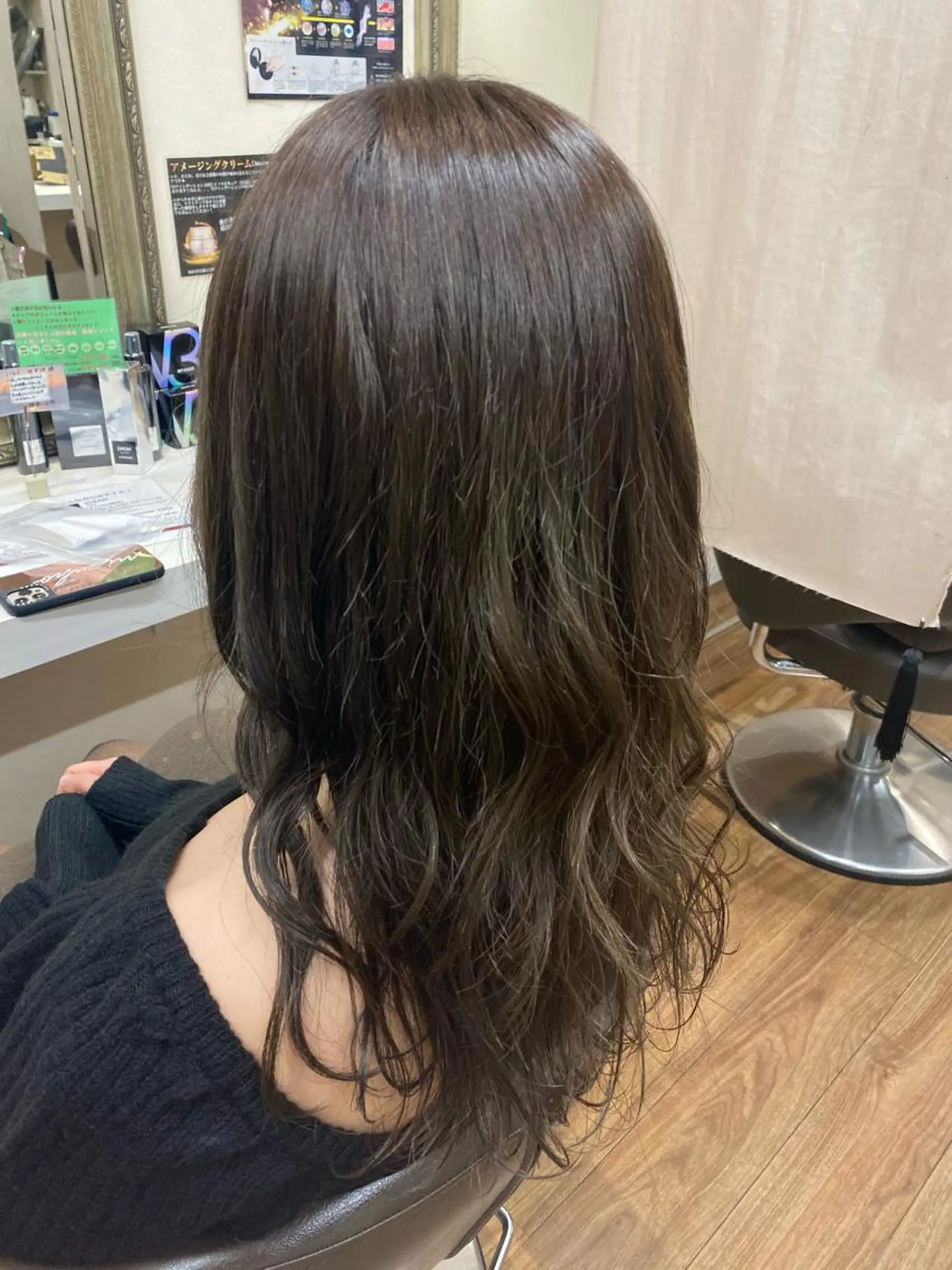 カラー ヘアカラー 透明感カラー/韓国 ヘア🩶yuri🩵のヘアスタイル