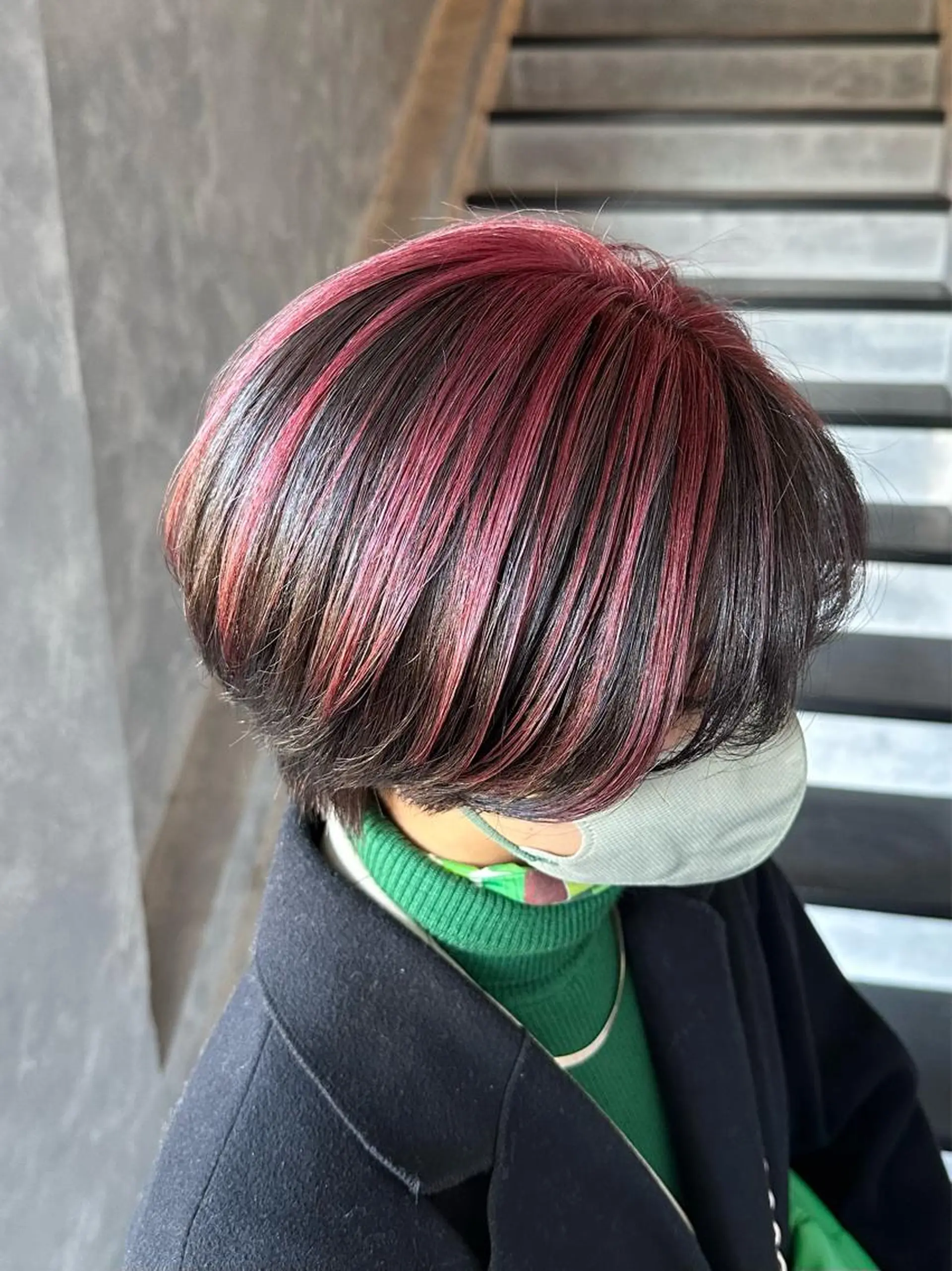 カラー Mayo/ダブルカラ メンズカット/カラーのヘアスタイル