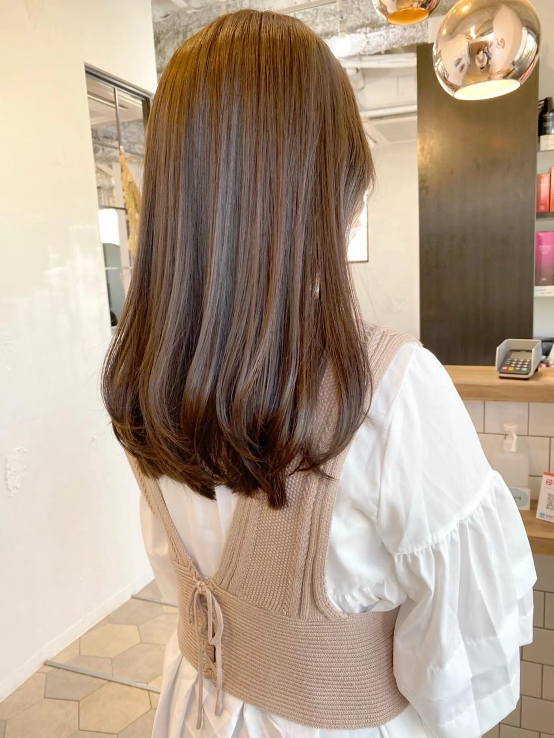 ロング カラー 🥣 hashi 🛋️のヘアスタイル