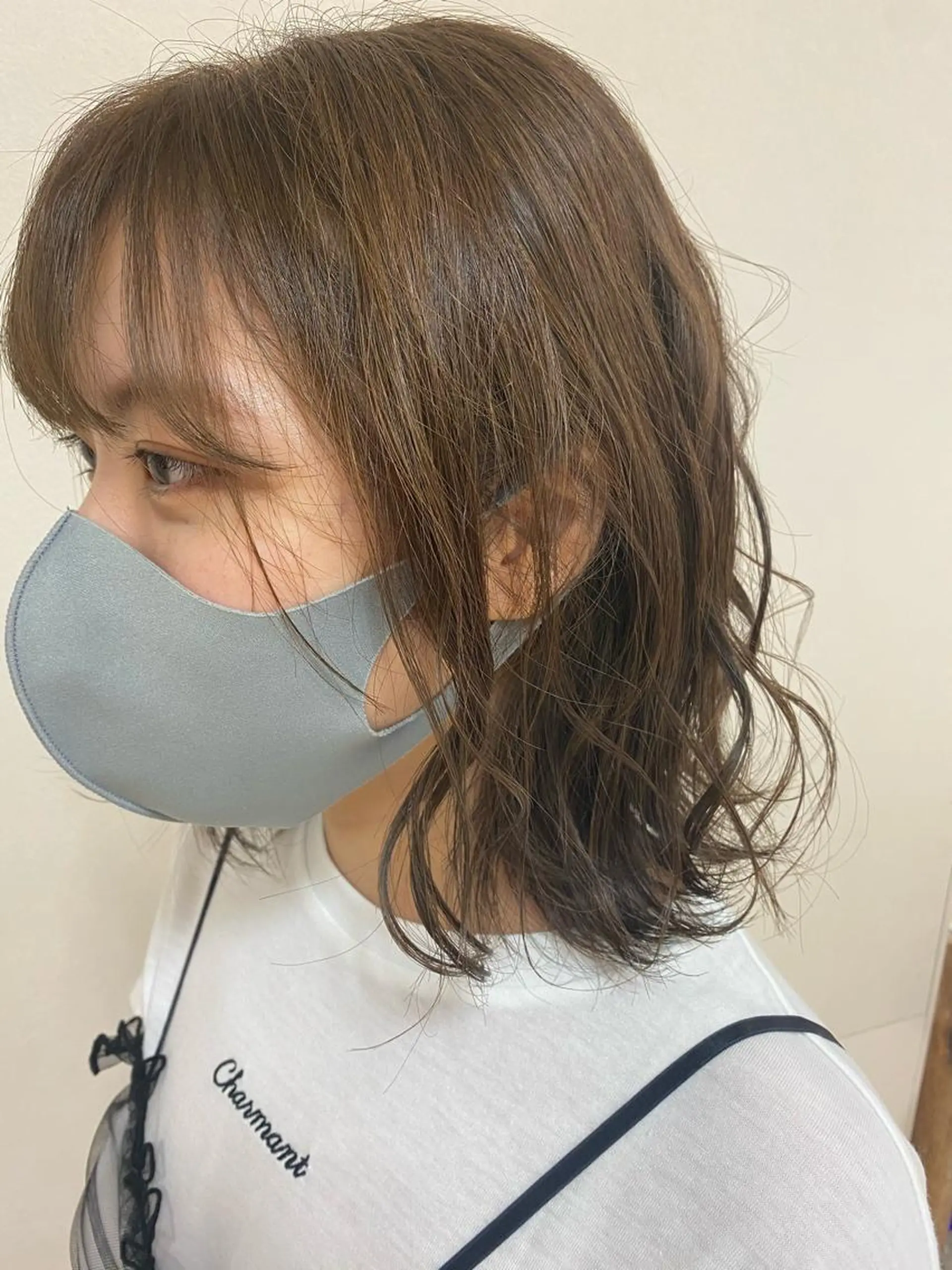 ミディアム カラー ヘアアレンジ 🌈haru🌻 藤沢ハイトーン🌈のヘアスタイル