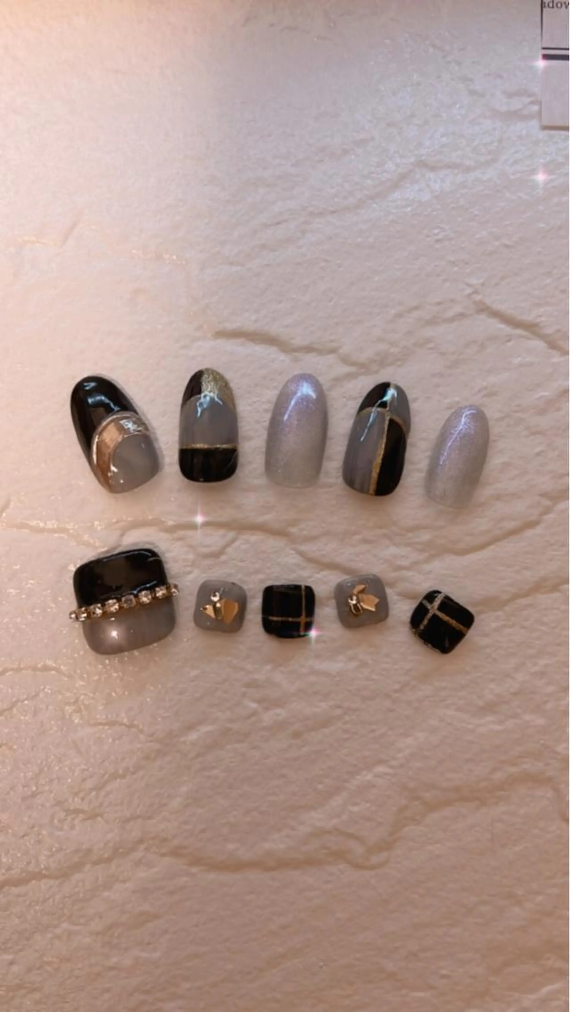 カラー ネイル フットネイル ハンドネイル フットネイル ecru エクリュのネイルデザイン