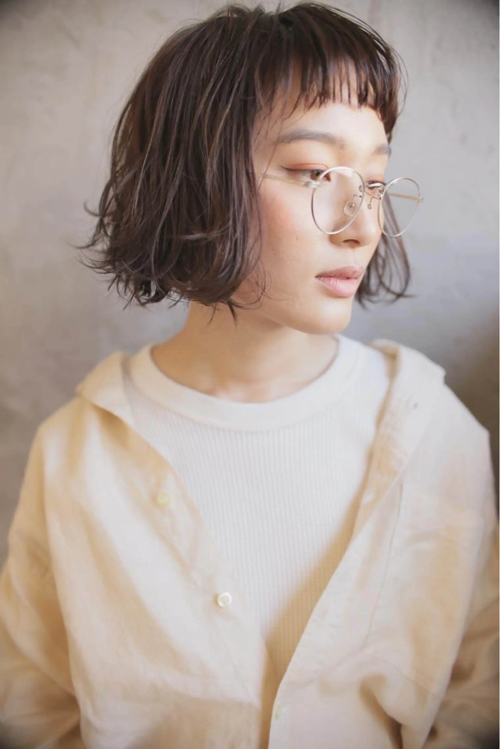ショート カラー パーマ ボブ 🧼柴田 健太郎🧼のヘアスタイル