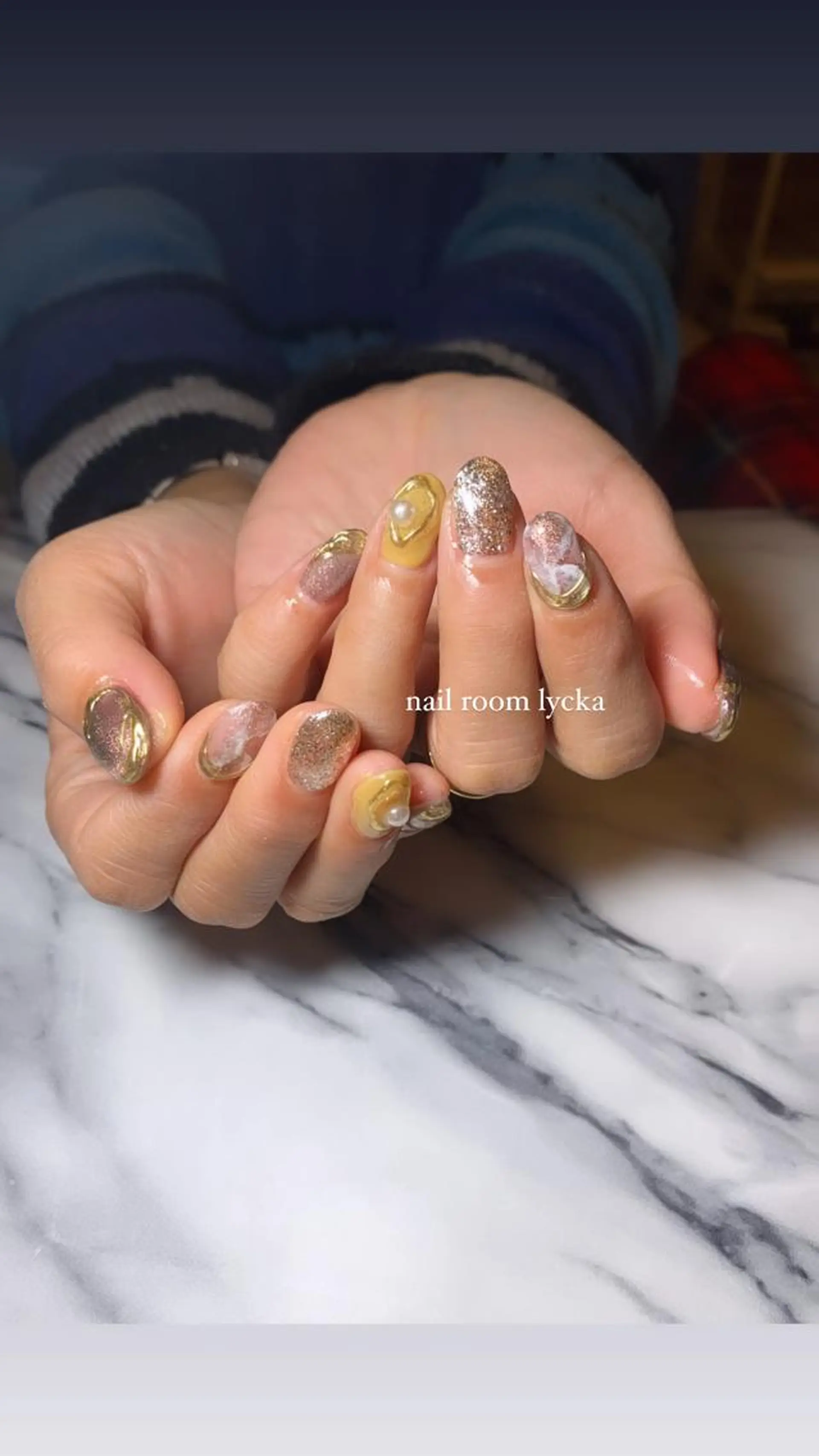 ネイル ﾈｲﾙﾙｰﾑﾘｯｶ 𝐦𝐚𝐲𝐮のネイルデザイン