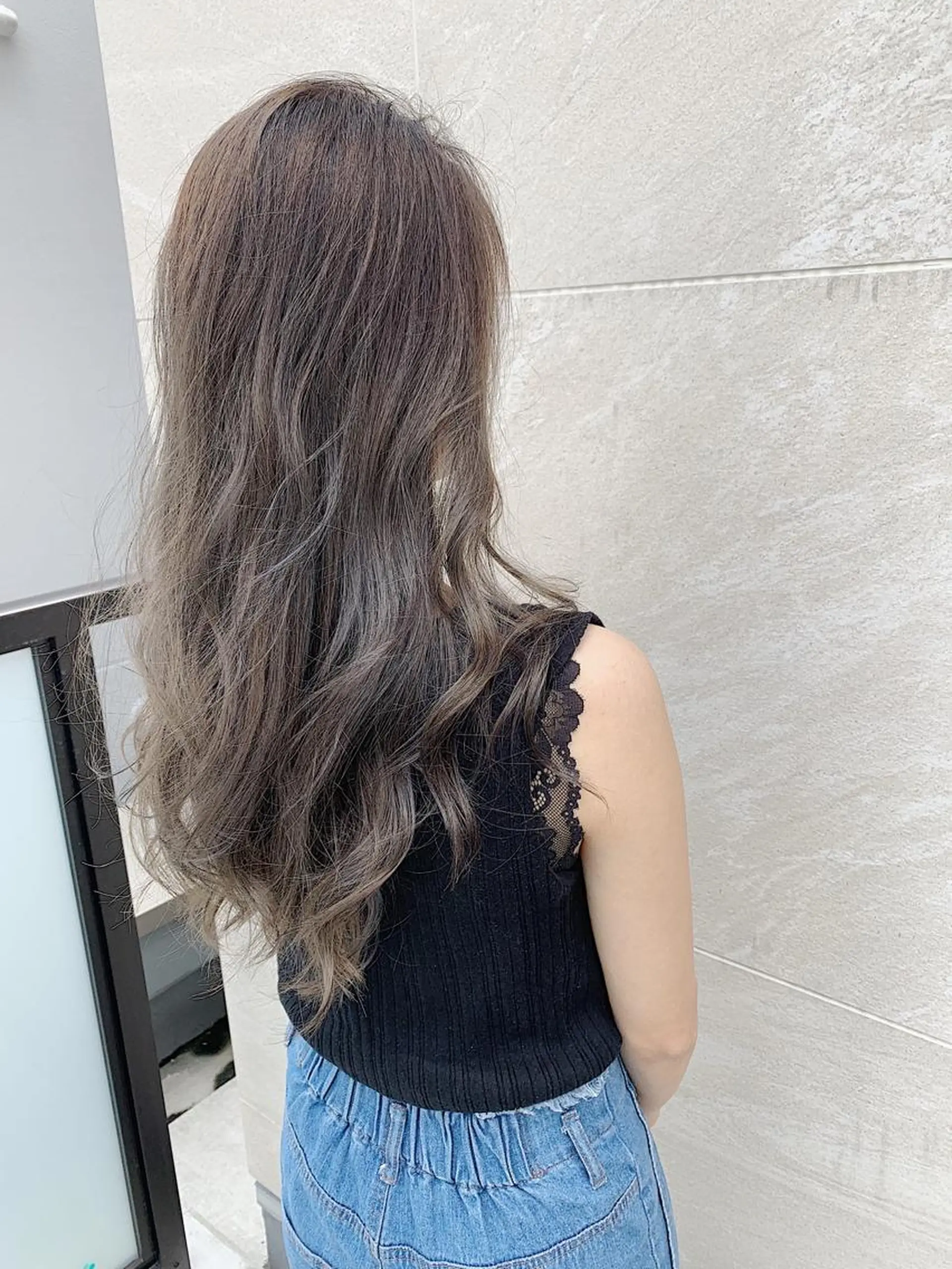 ロング カラー カラー特化サロン大阪 ルービック江坂/新城のヘアスタイル