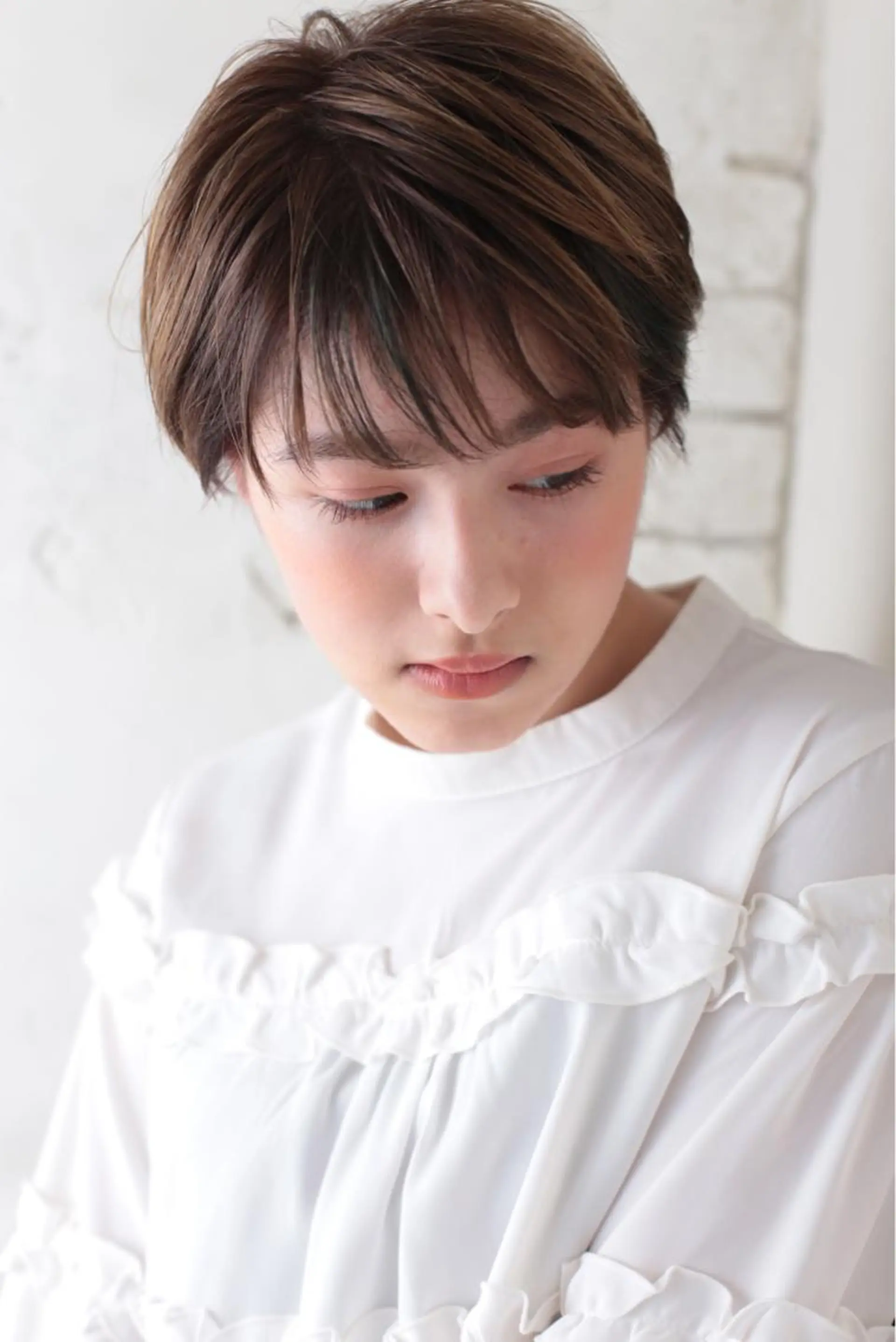 ショート カット Nyne所属・🍀失敗しない 縮毛矯正熊谷竜馬🍀のヘアスタイル