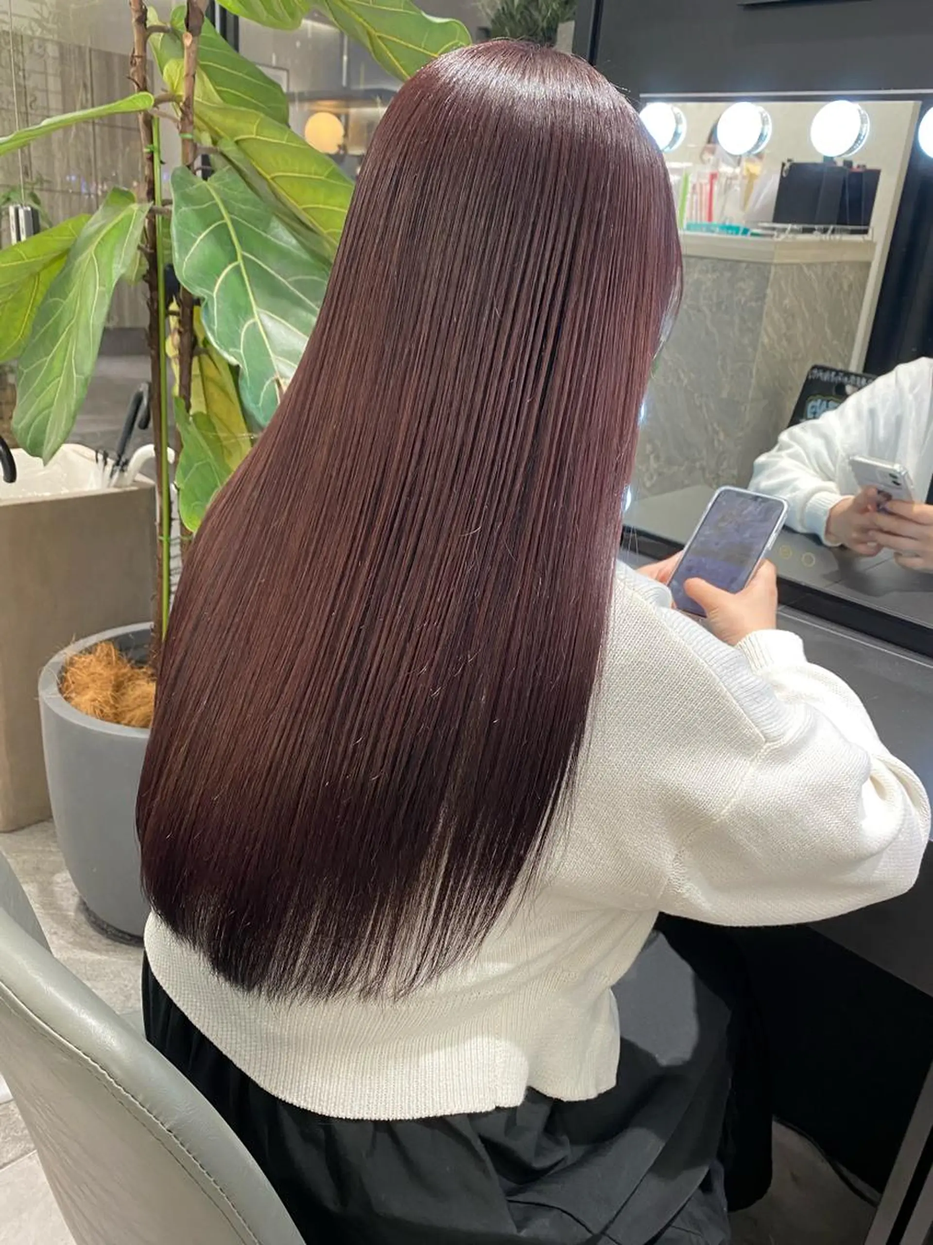 ロング カラー ムトウセイマ/艶髪 /艶ケアWブリーチのヘアスタイル