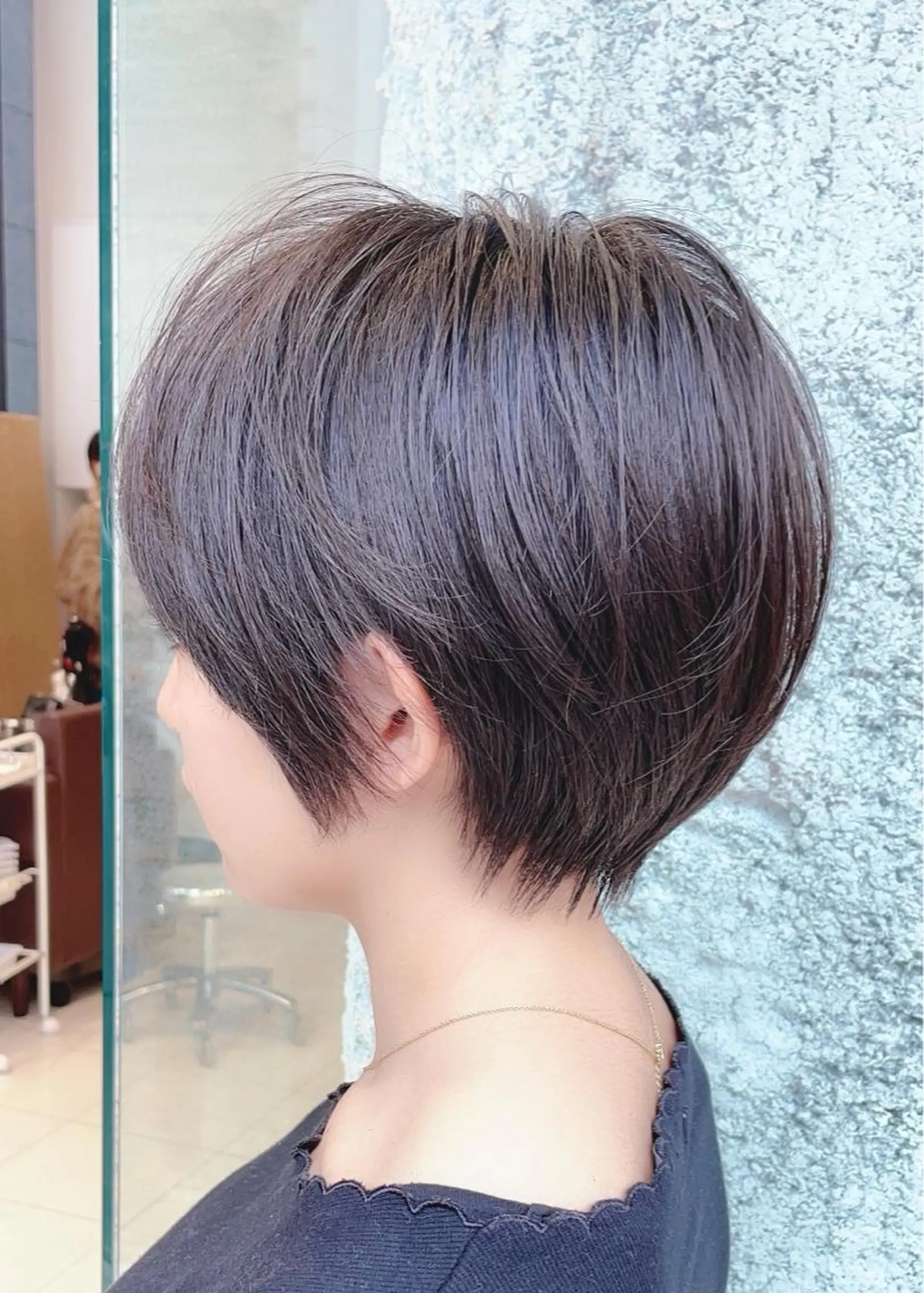 ショート ショート白髪染め無料 ／河瀬謙介のヘアスタイル