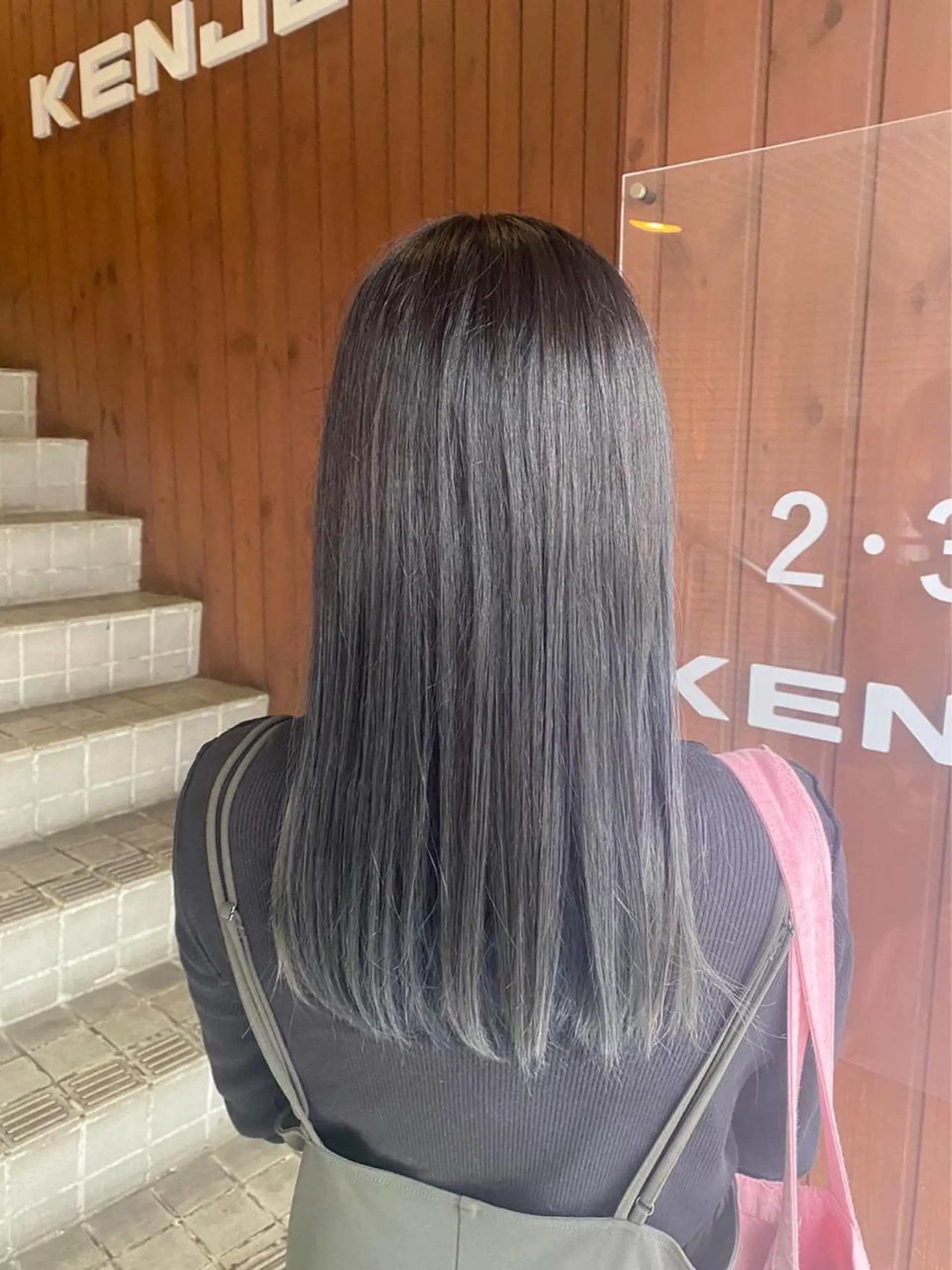 ロング カラー ベージュ/アレンジ /横浜/杉本千夏のヘアスタイル