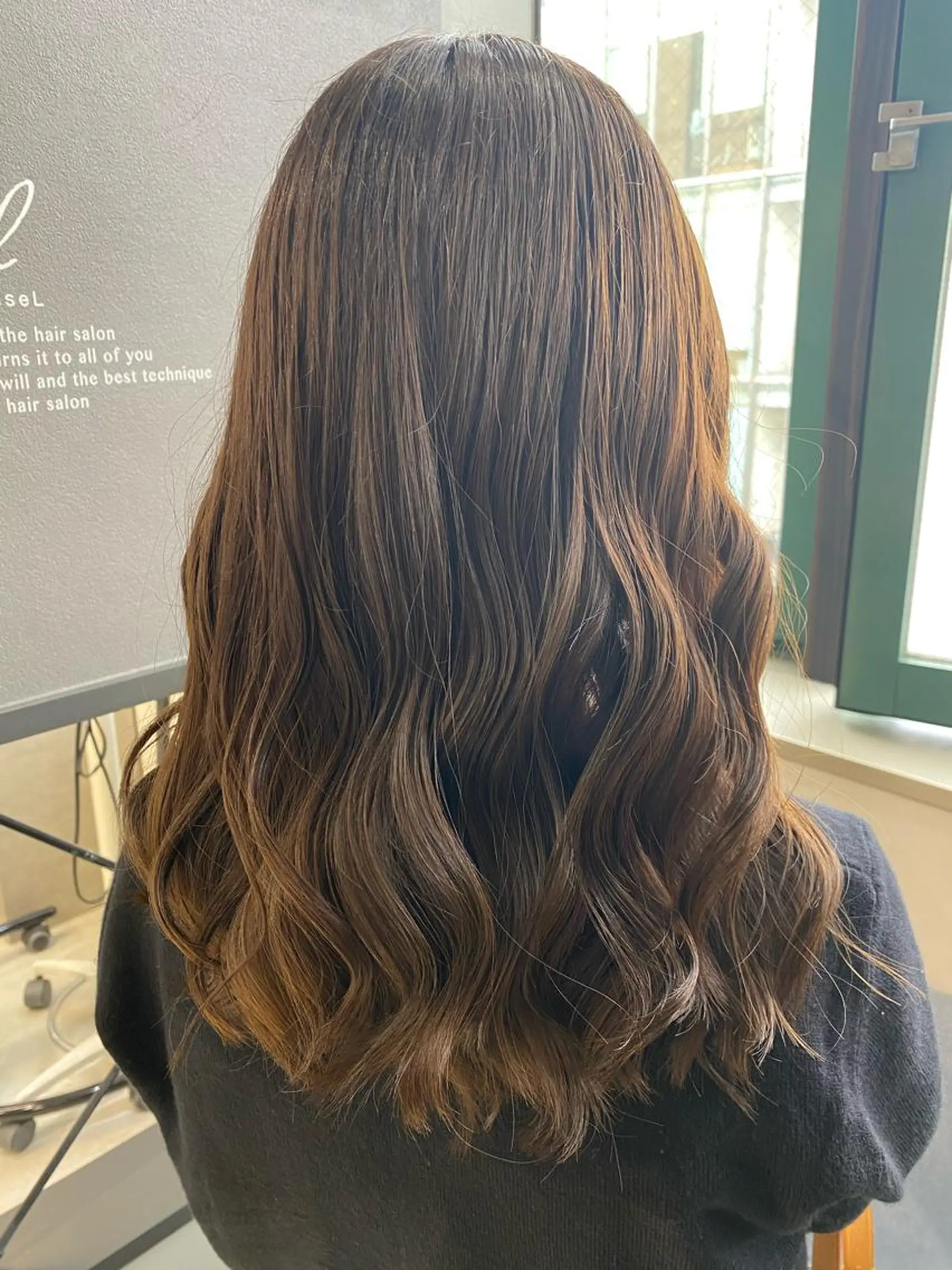 ミディアム カラー jill by gisel＿奥家のヘアスタイル