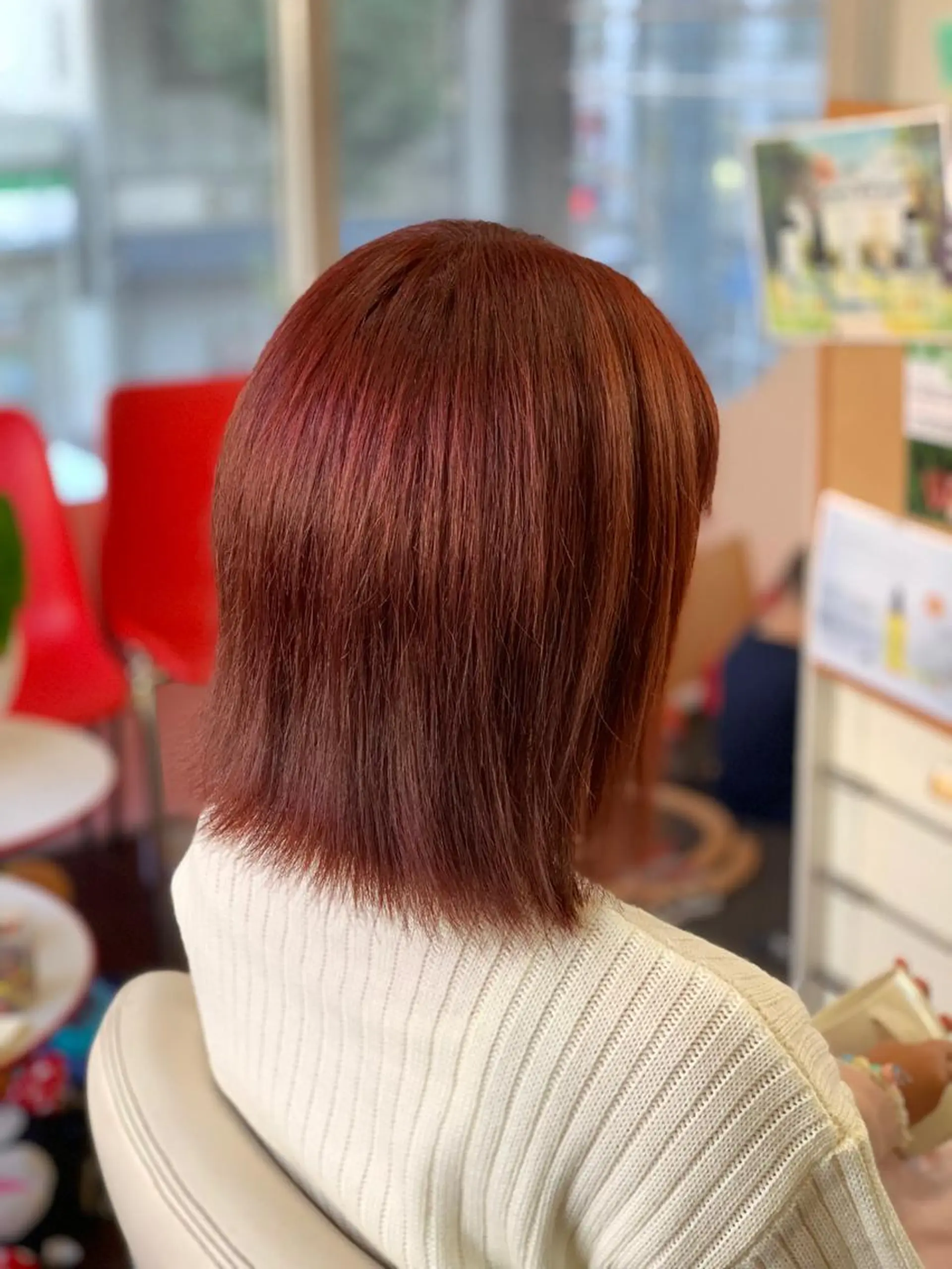 ミディアム カラー たけい ゆうきのヘアスタイル