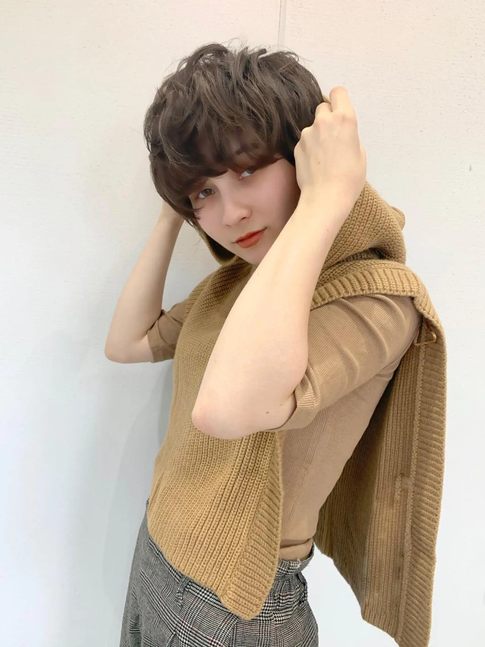 ショート loka所属・山本 晶大のヘアスタイル