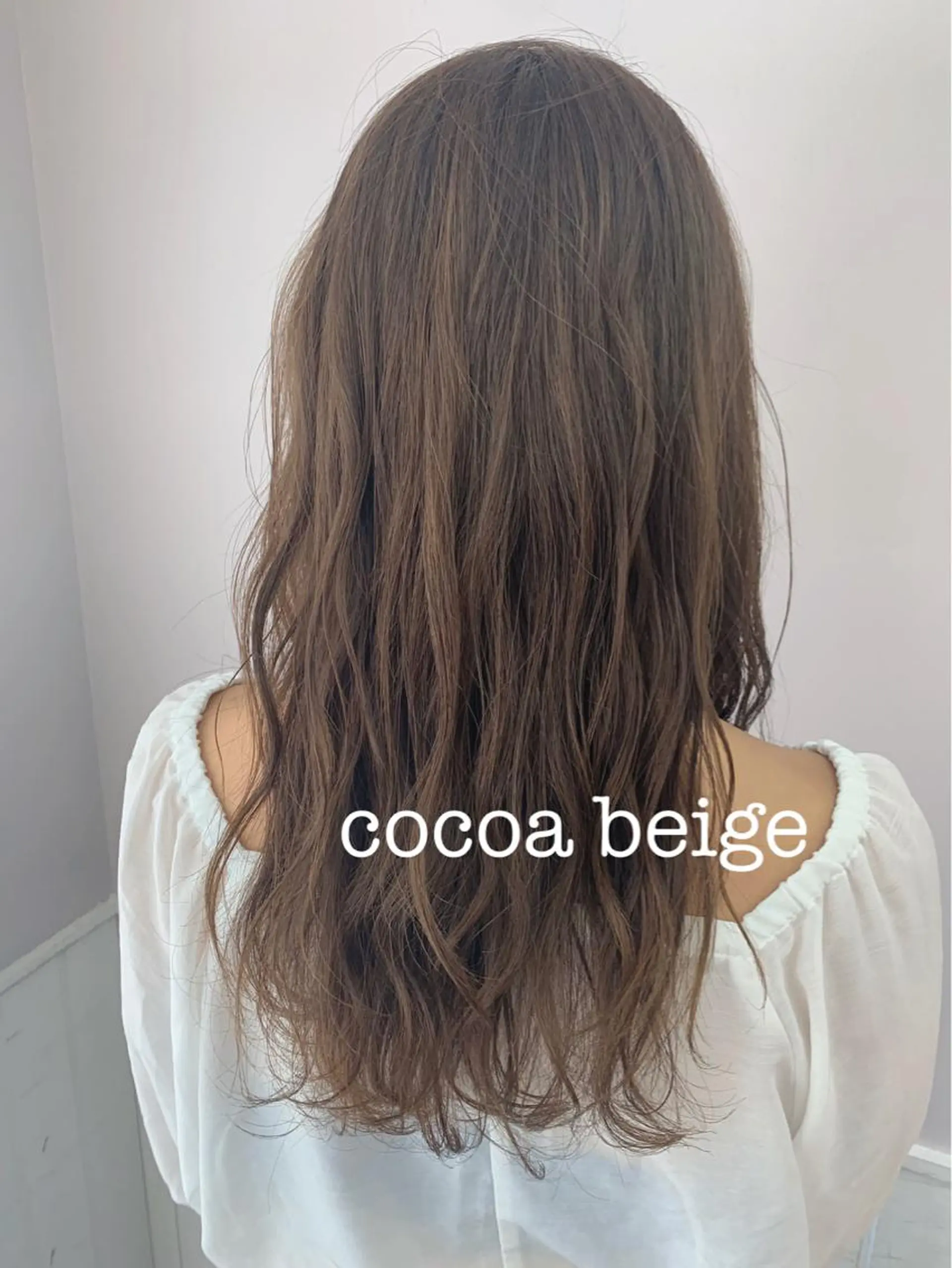 ロング カラー ベージュカラー ヘアカラー トリートメント 🌿椿 夢来🌿のその他イメージ