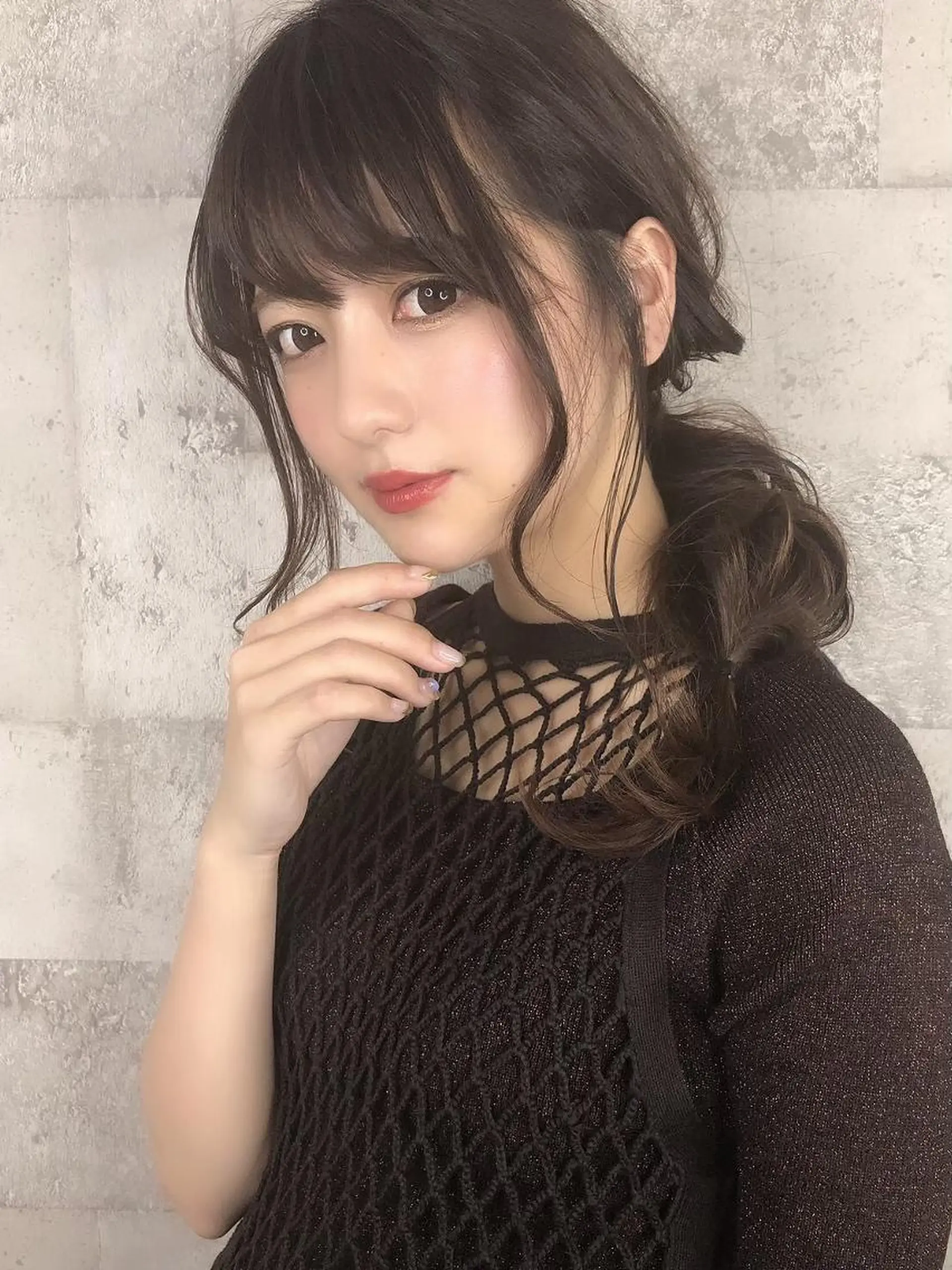 ロング カラー ヘアアレンジ ルービック 奈良のヘアスタイル