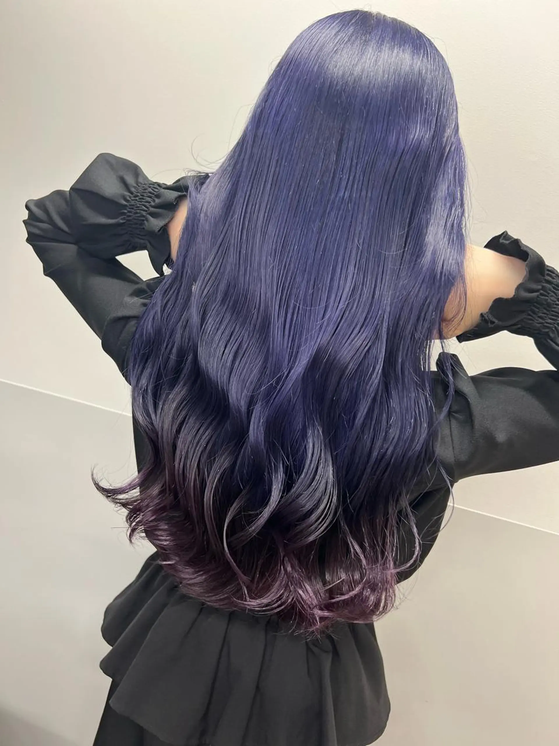 ロング カラー カット ヘアカラー 顔まわりの神様✨ 透明感カラー藤嶋秀幸のヘアスタイル