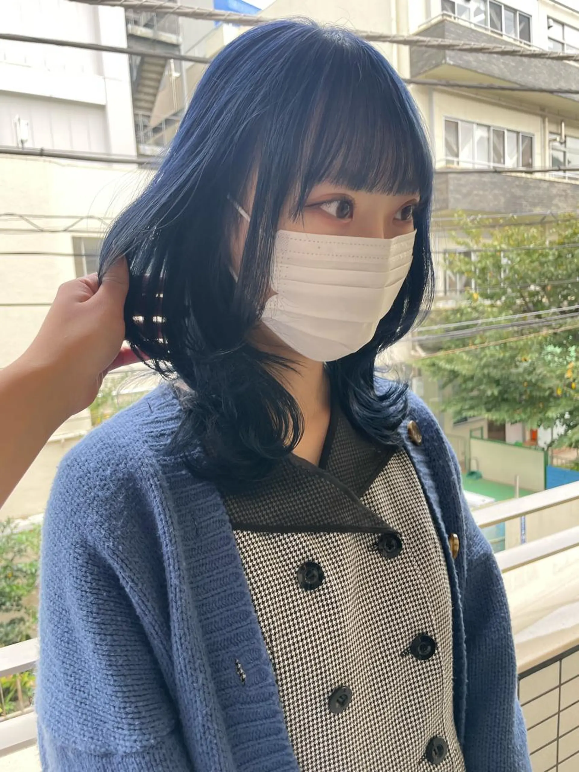 カラー 若月 あやかのヘアスタイル