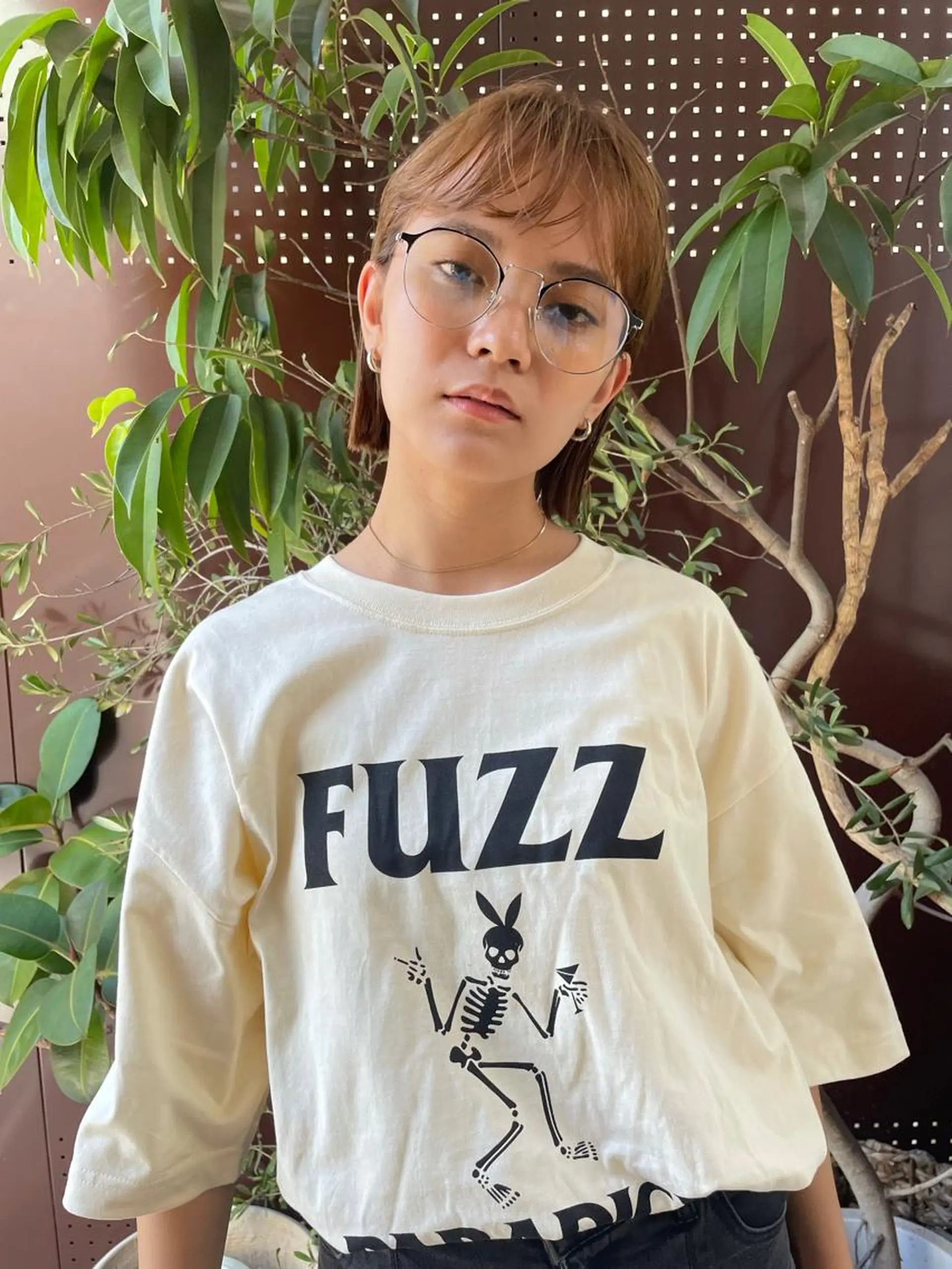 ショート カラー 切りっぱなしボブ ベージュカラー ボブ ボブ/レイヤー/ケア パーマ/リュウタのヘアスタイル