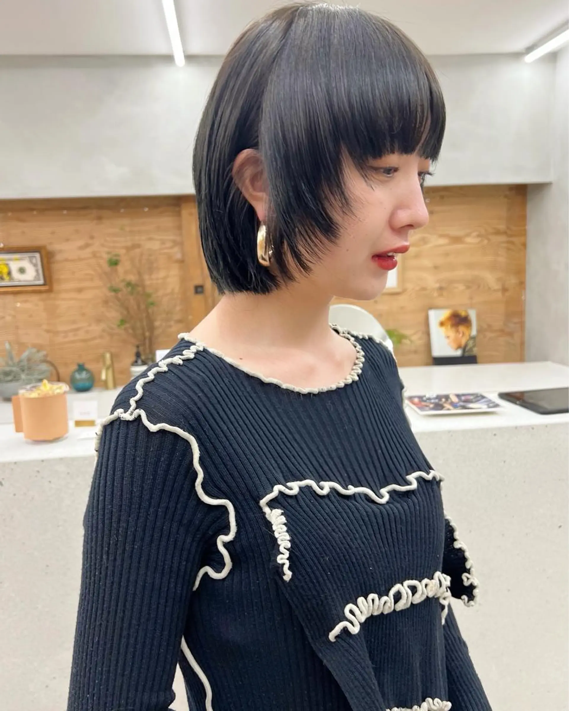 ショート レイヤーカット デザイン/レイヤー Kaito🐩/栄のヘアスタイル