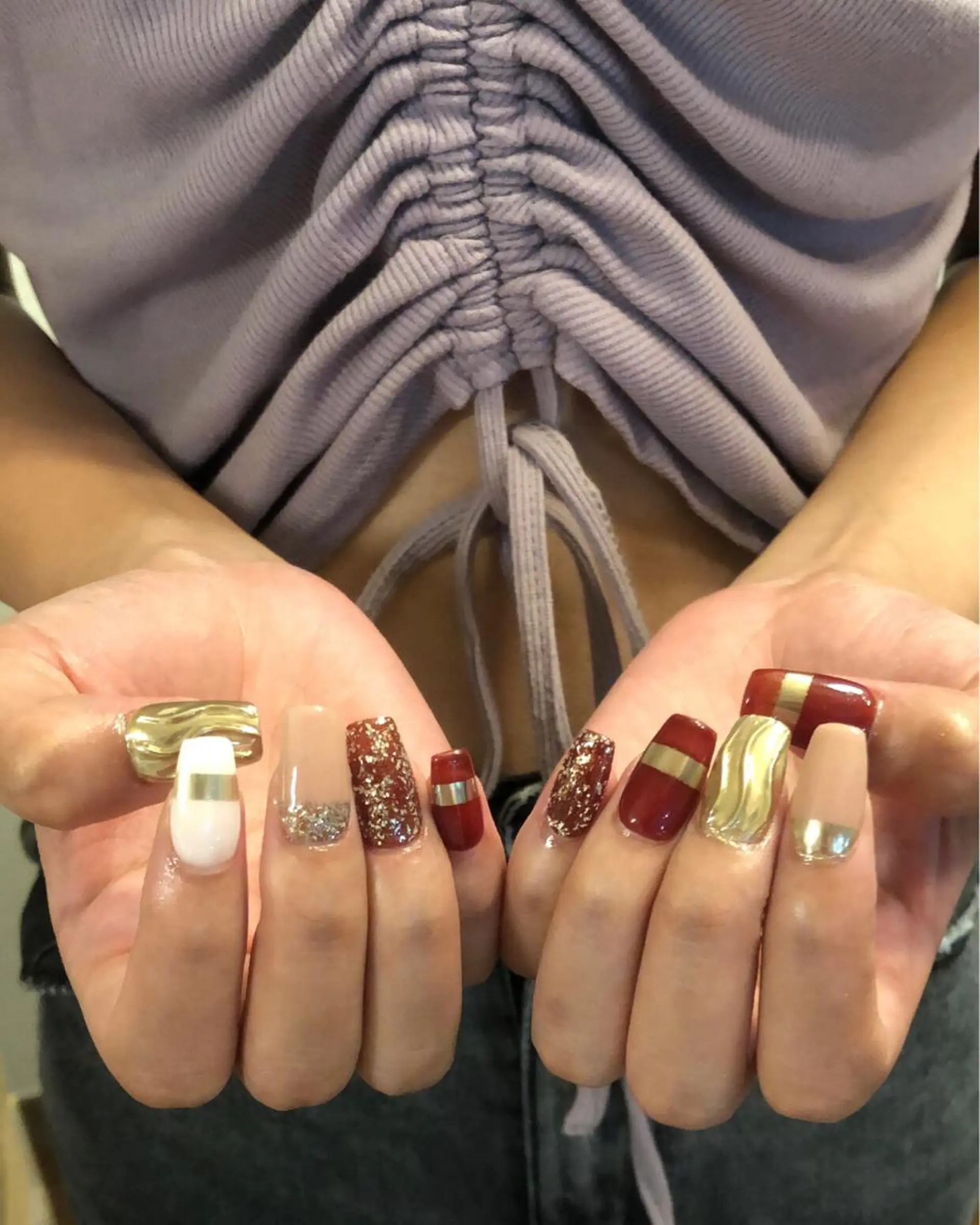 ネイル Nes.Nail所属・Miyagi Asamiのネイルデザイン