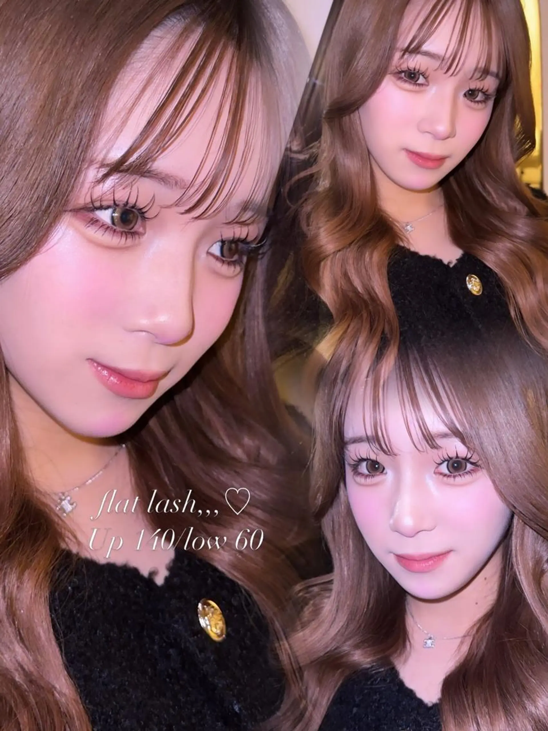 マツエク・マツパ F room UMEDAのマツエク・マツパデザイン