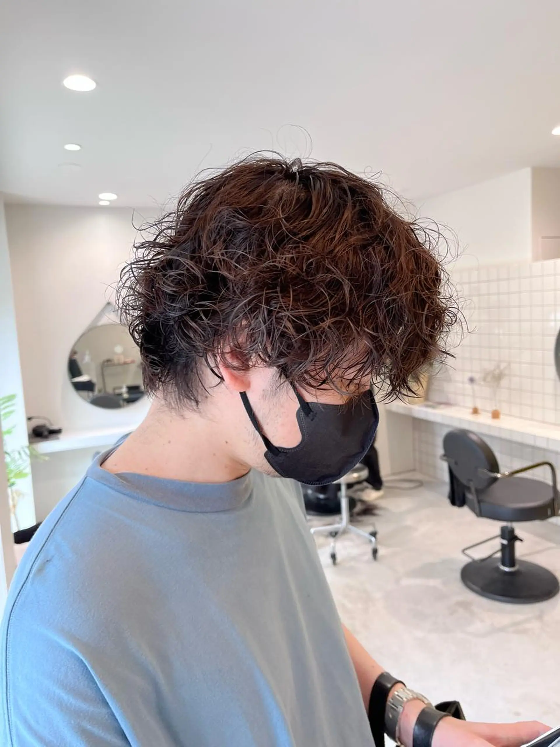 パーマ メンズ カット パーマ トリートメント トレンドヘア◎ 店長　清原佑太のヘアスタイル